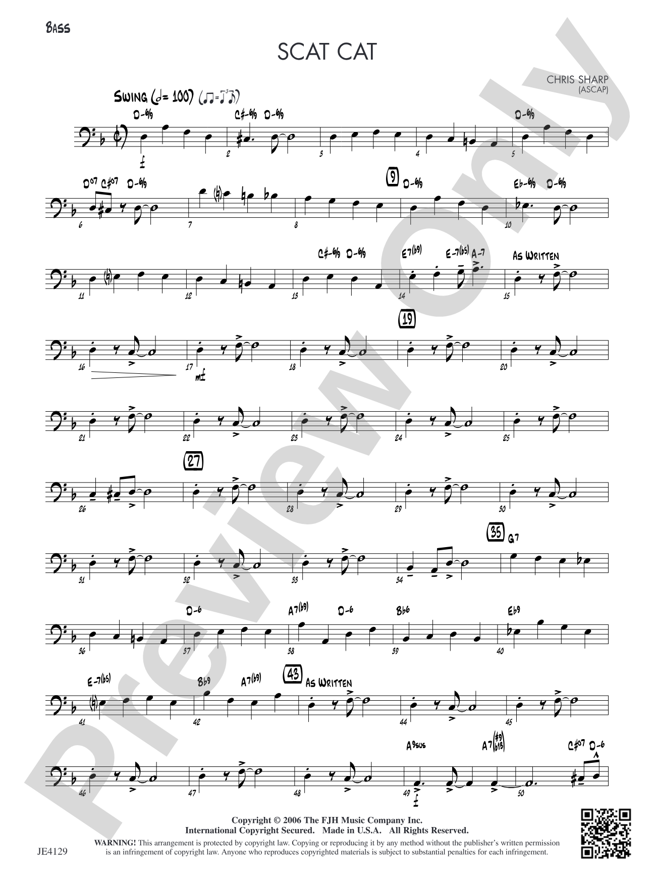 Scat Cat: Bass