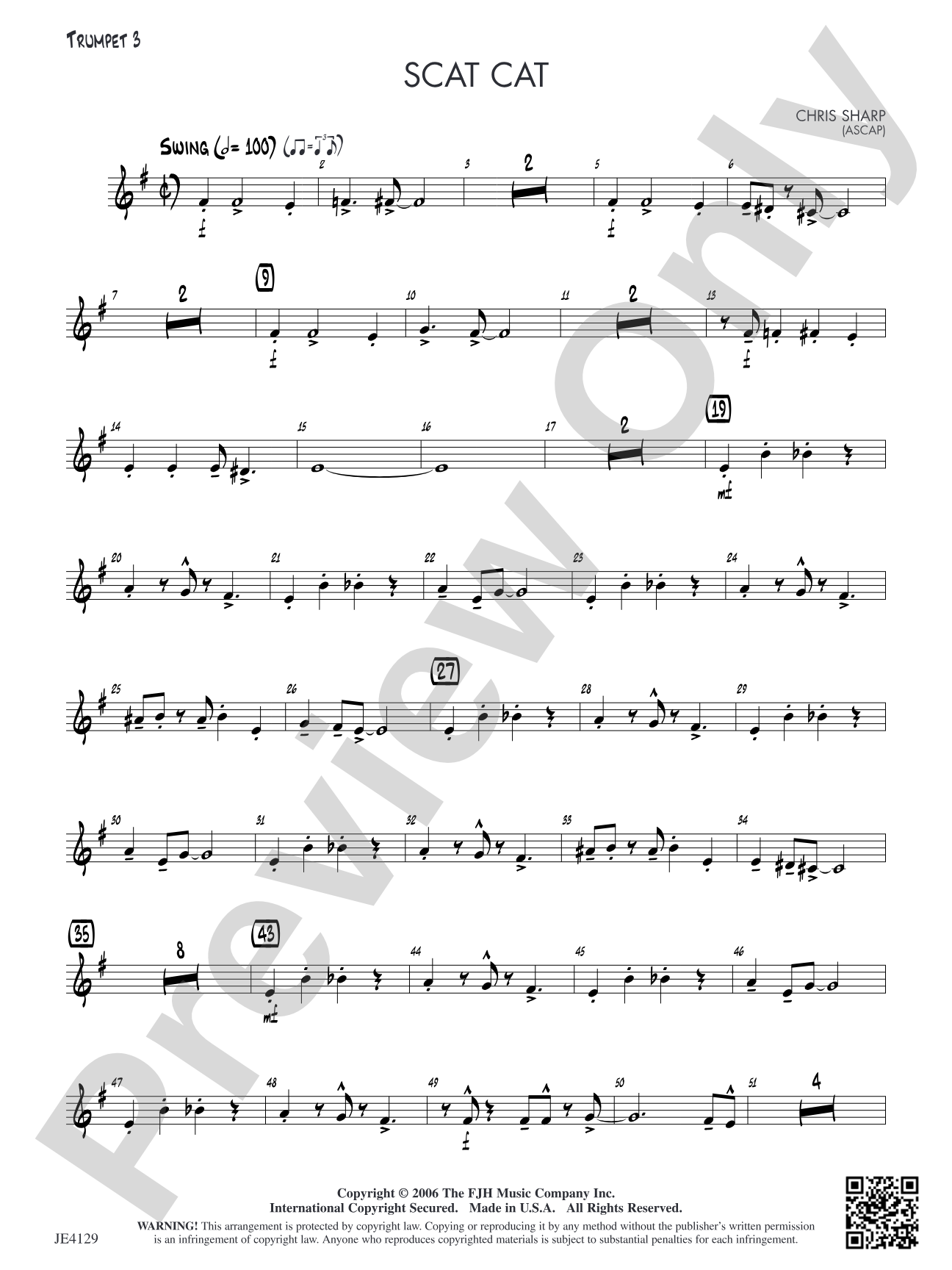 Scat Cat: Trumpet 3
