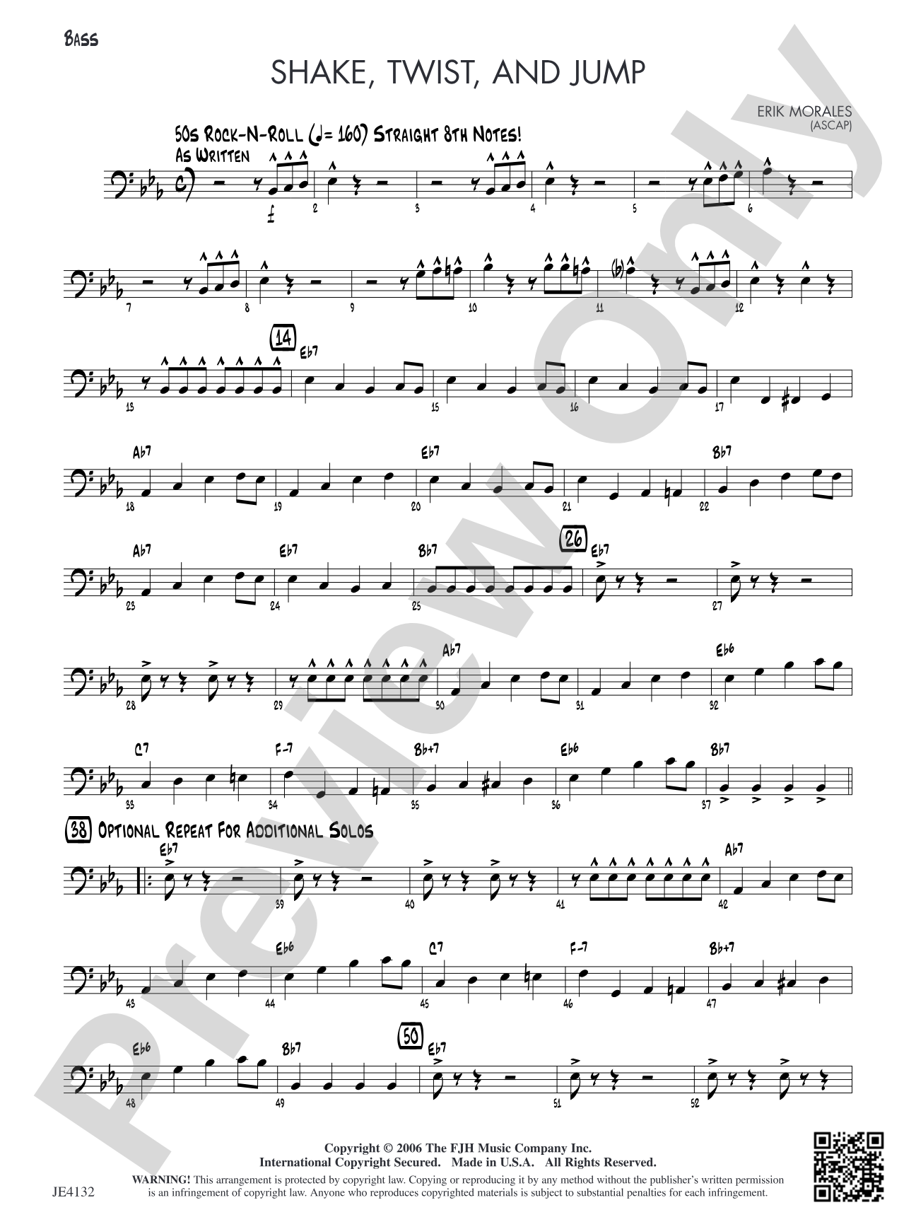 Shake, Twist, and Jump: Bass