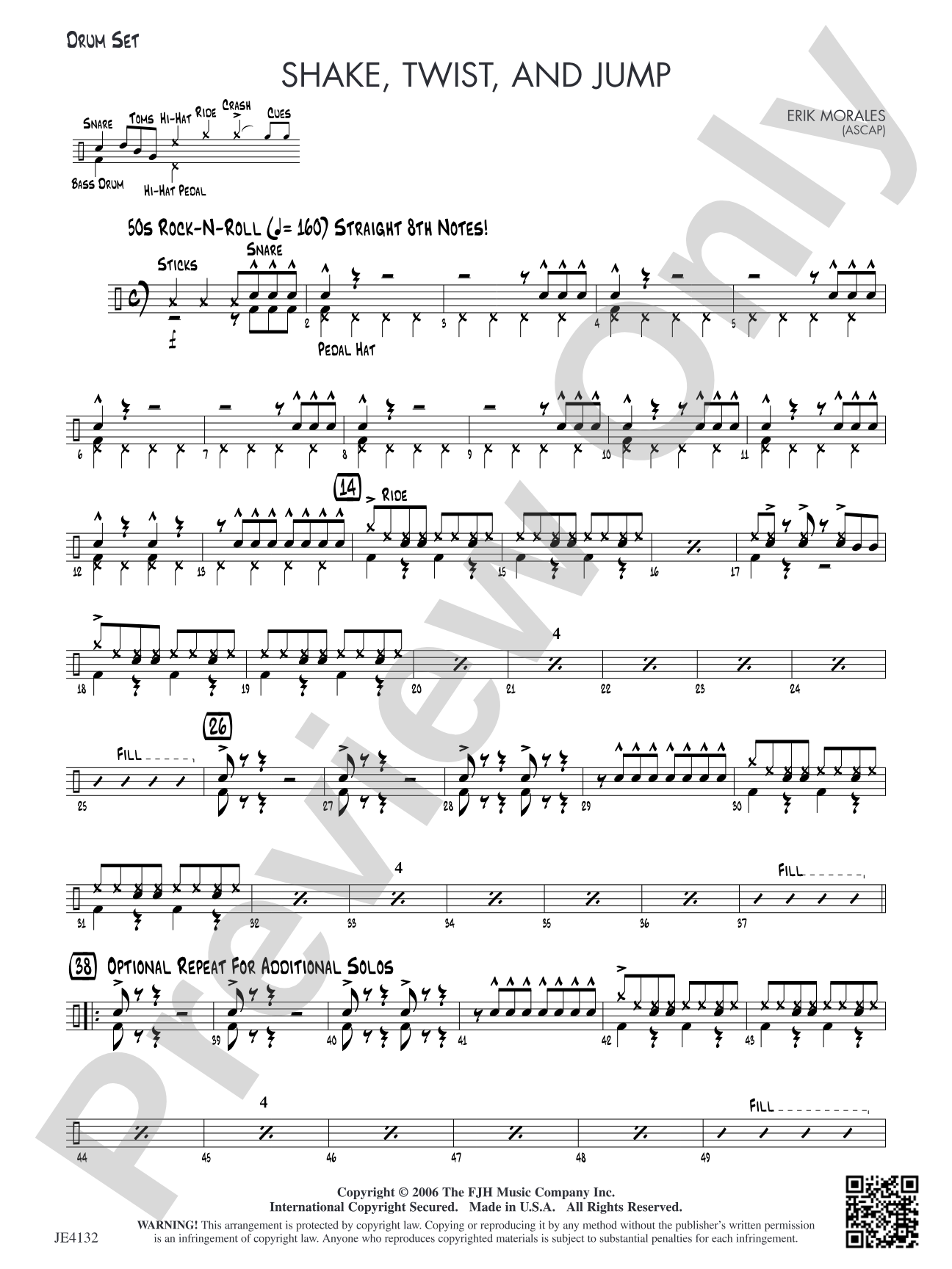 Shake, Twist, and Jump: Drum Set