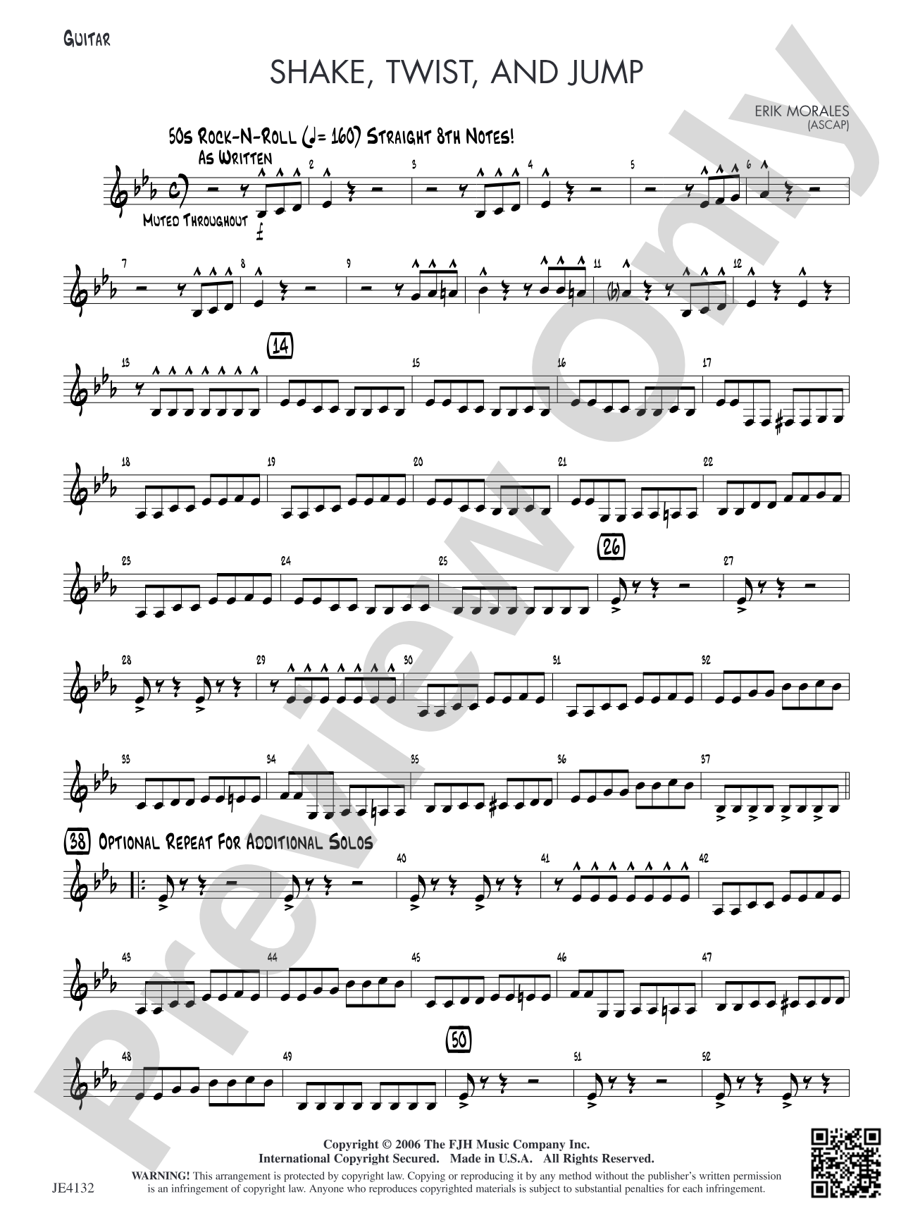 Shake, Twist, and Jump: Guitar
