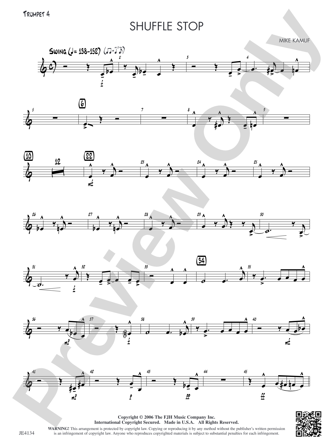 Shuffle Stop: Opt. Trumpet 4