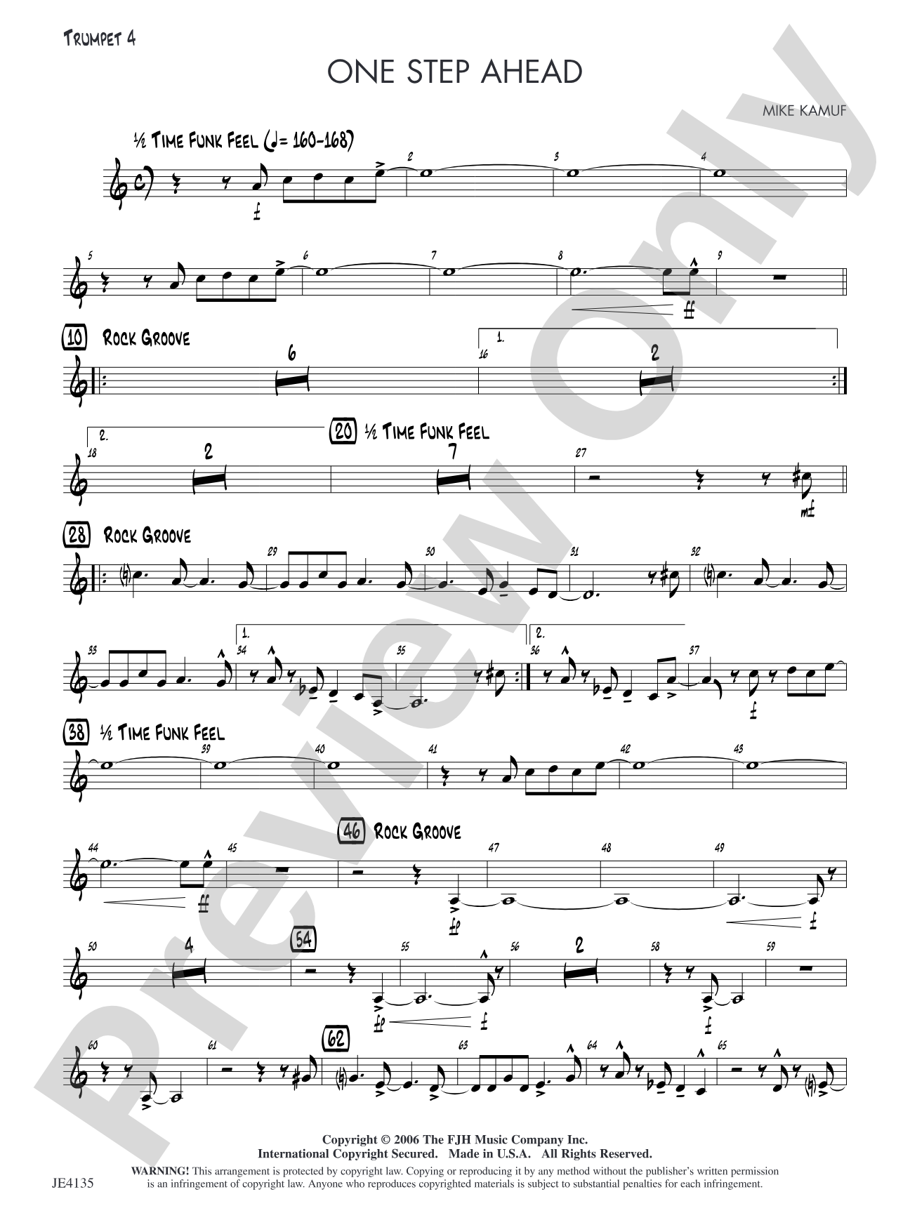 One Step Ahead: Trumpet 4