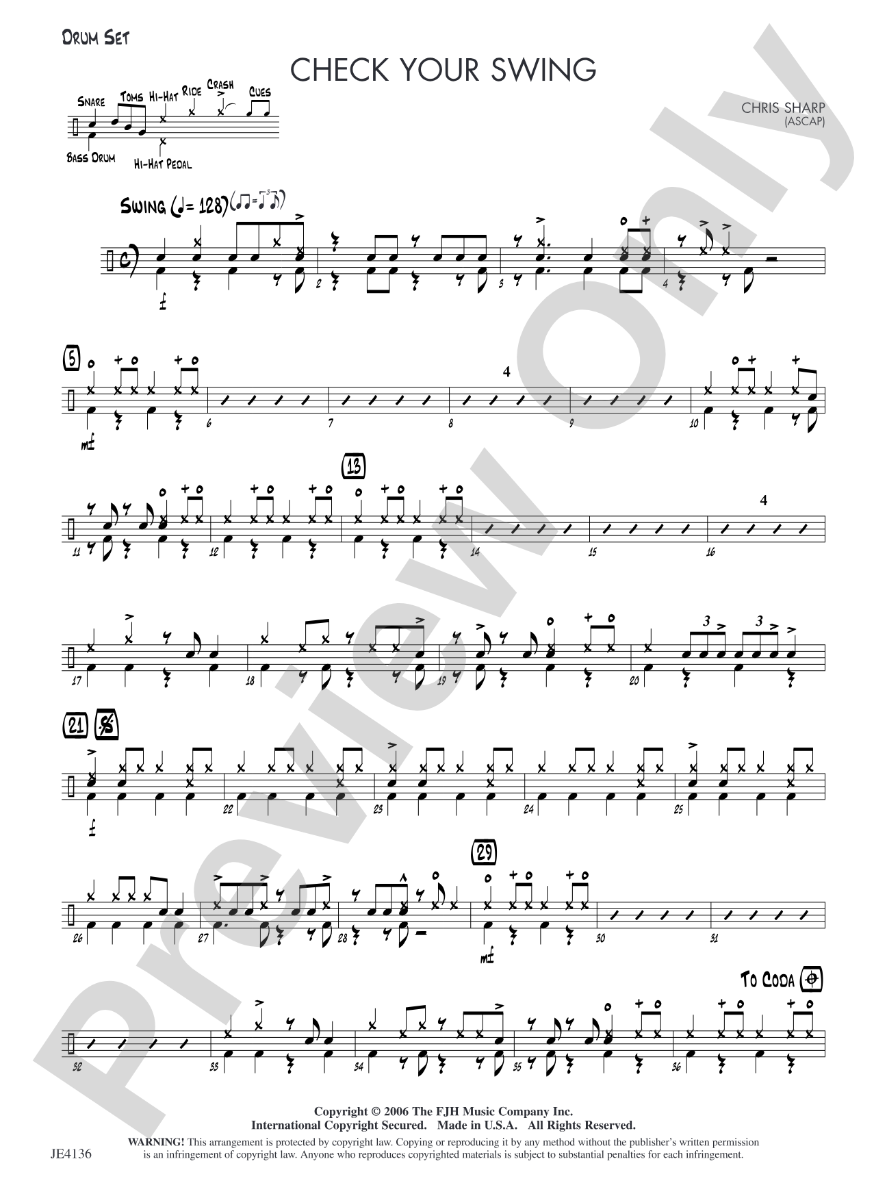 Check Your Swing: Drum Set
