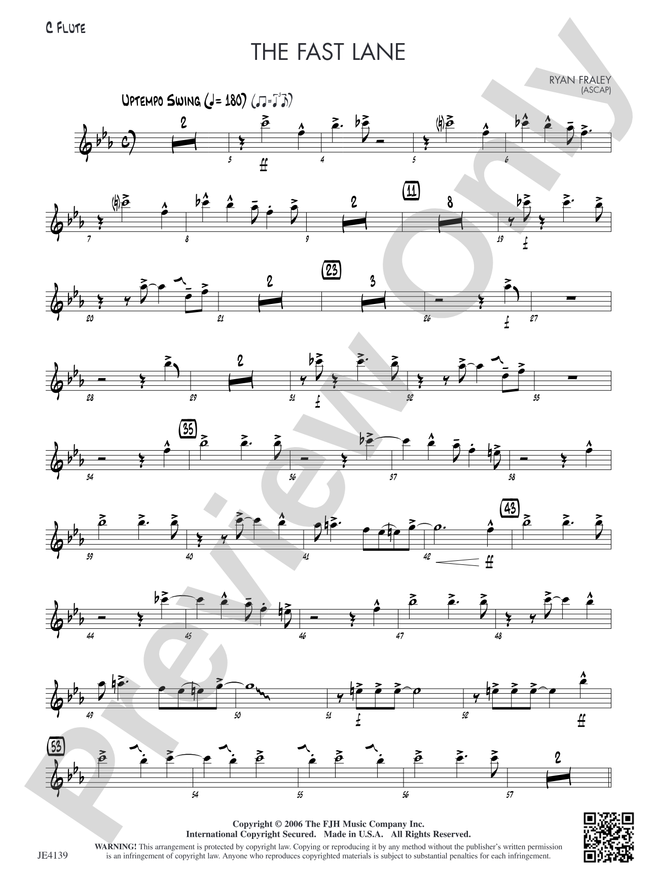 The Fast Lane: Alternate C Flute