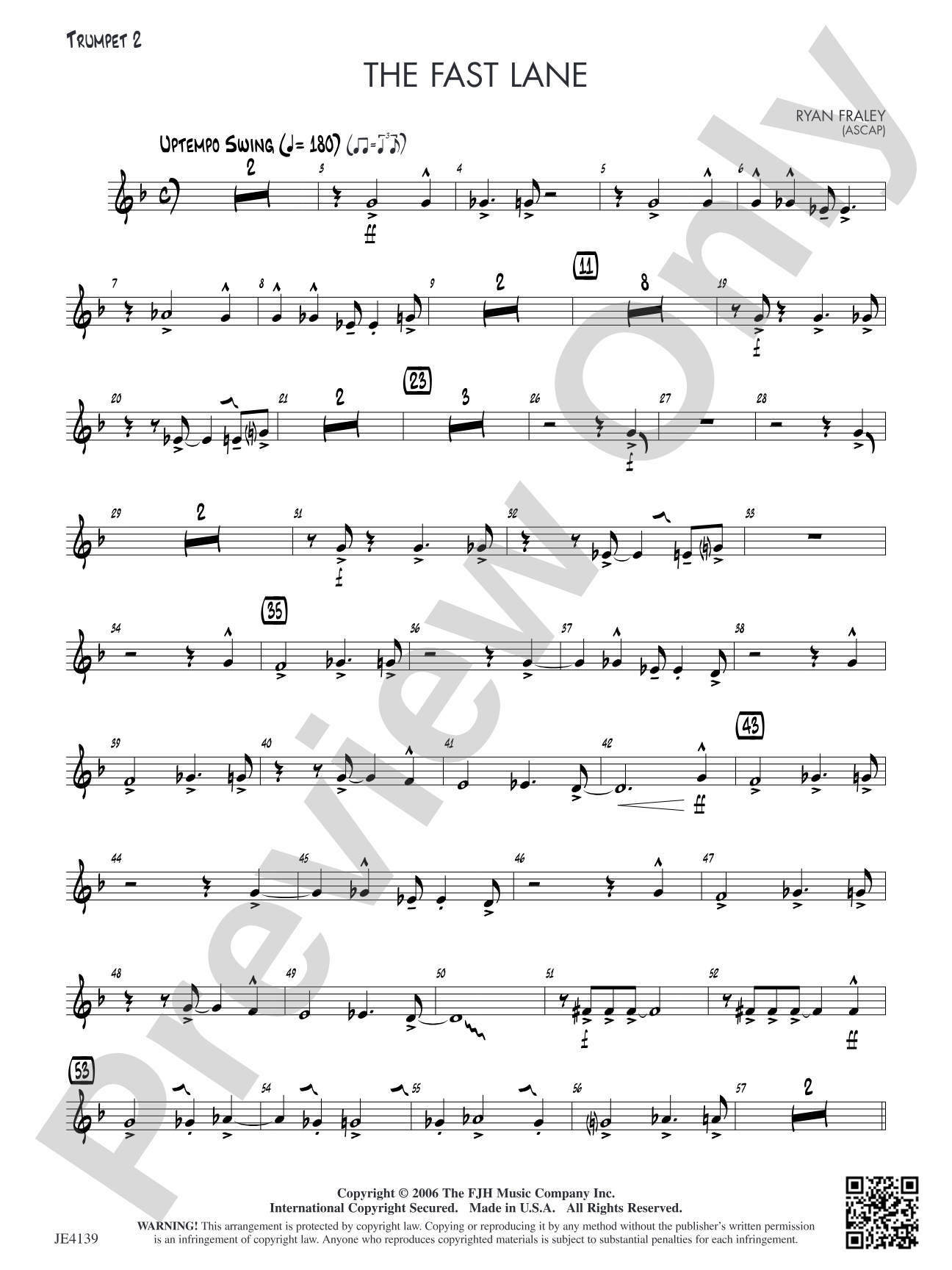 The Fast Lane: Trumpet 2