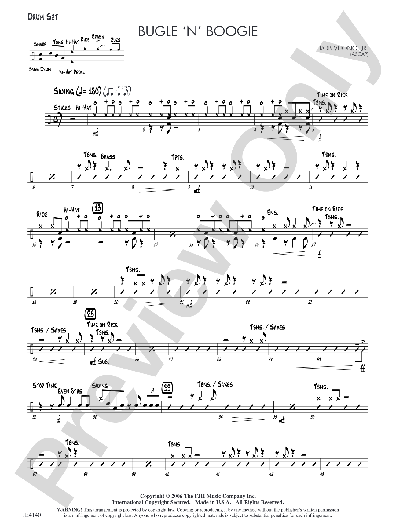 Bugle 'n' Boogie: Drum Set