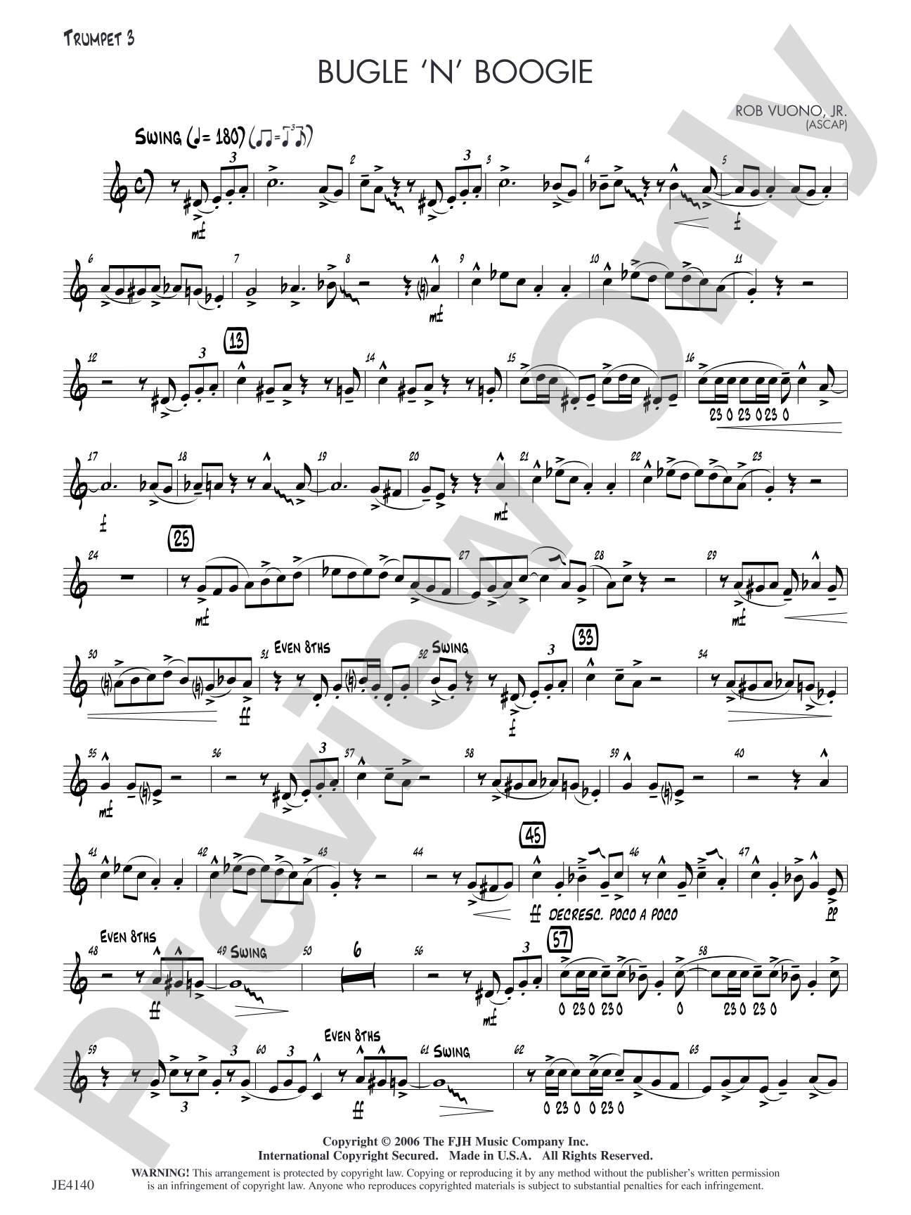 Bugle 'n' Boogie: Trumpet 3