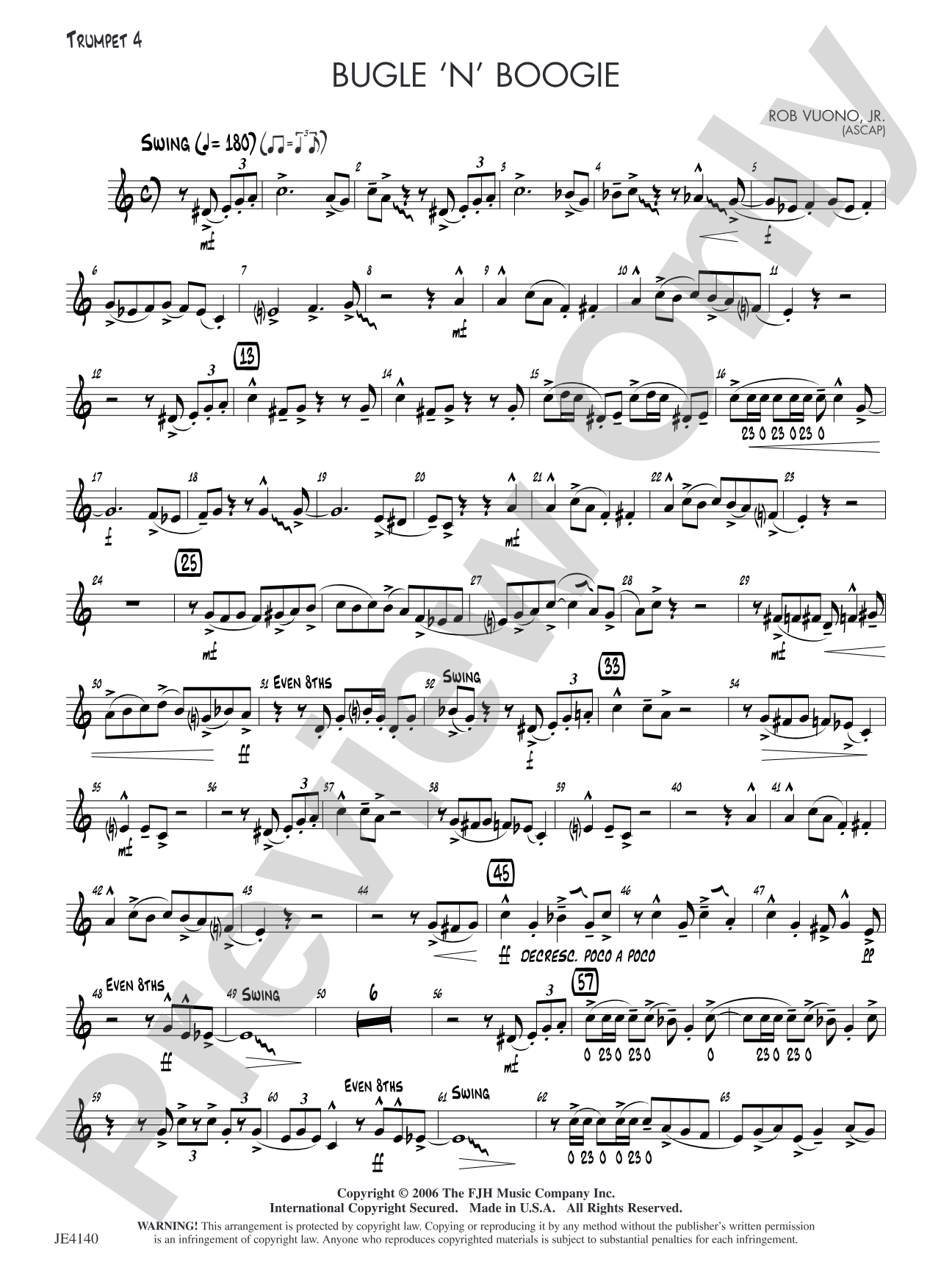 Bugle 'n' Boogie: Trumpet 4
