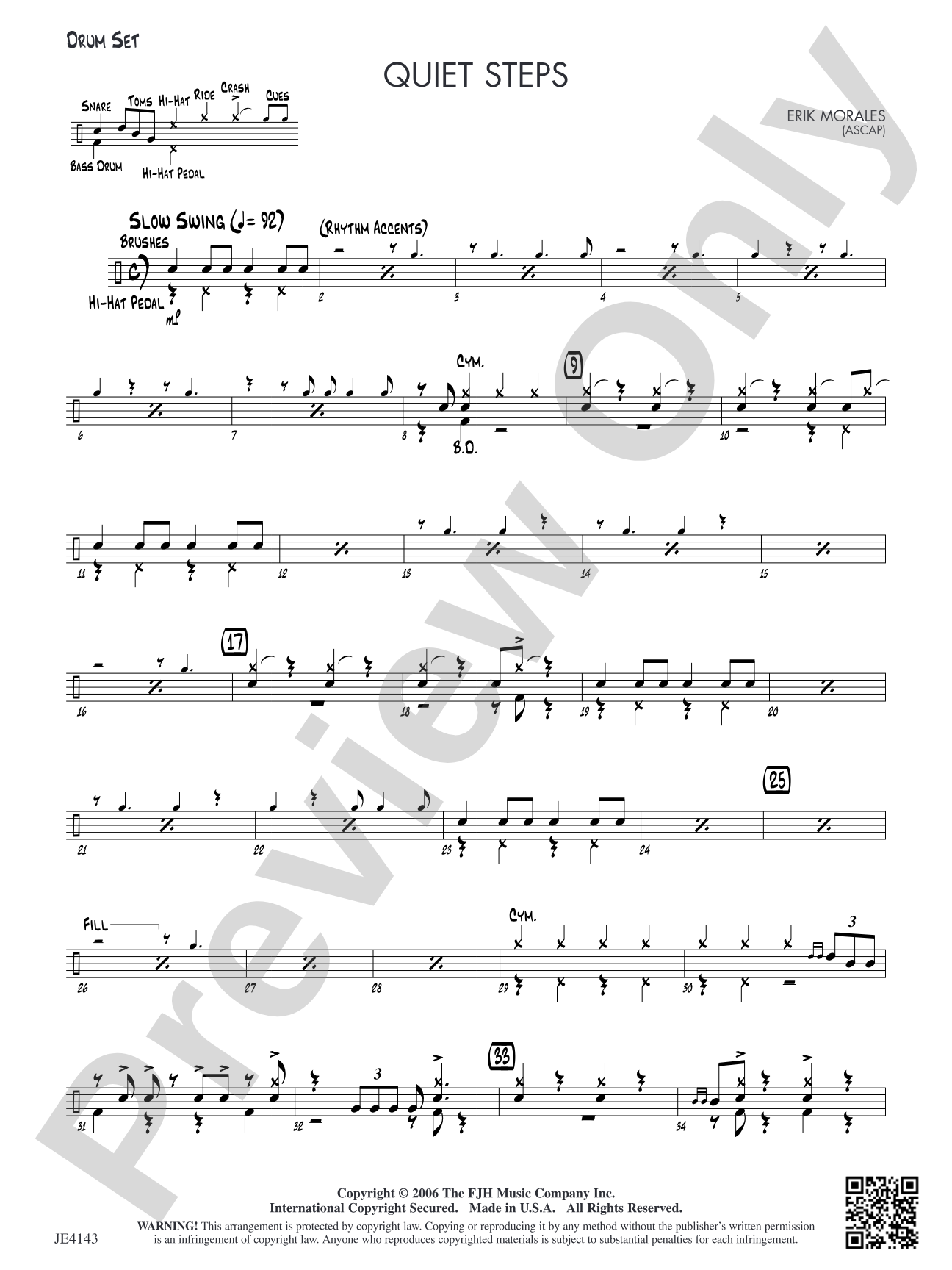Quiet Steps: Drum Set