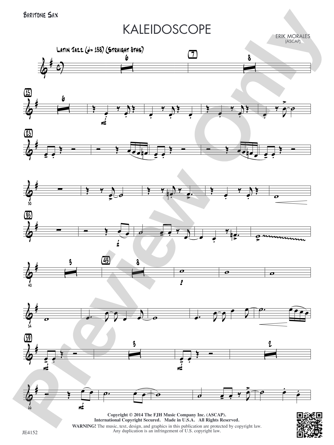 Kaleidoscope: Baritone Sax