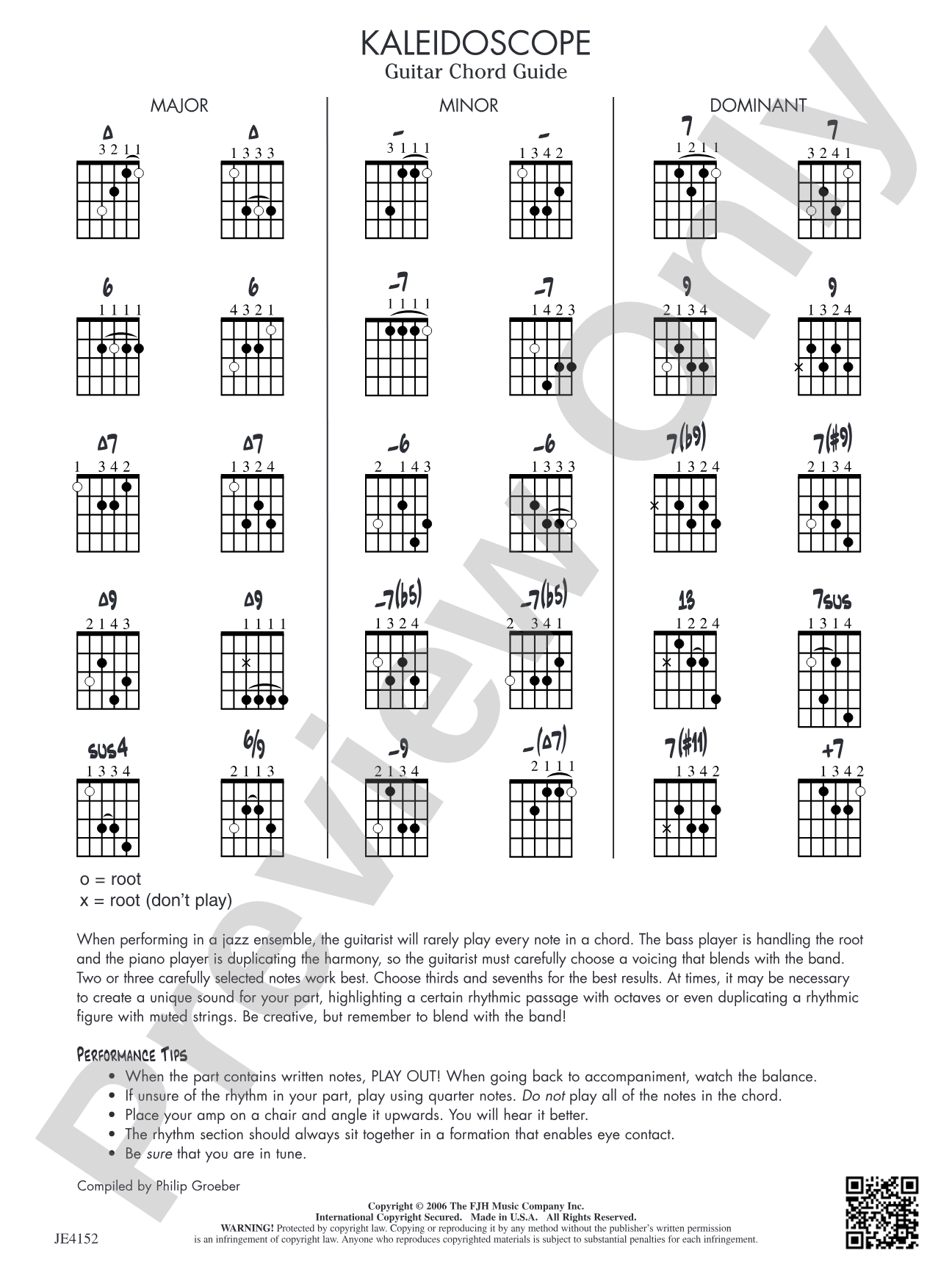 Kaleidoscope: Guitar Chord Guide
