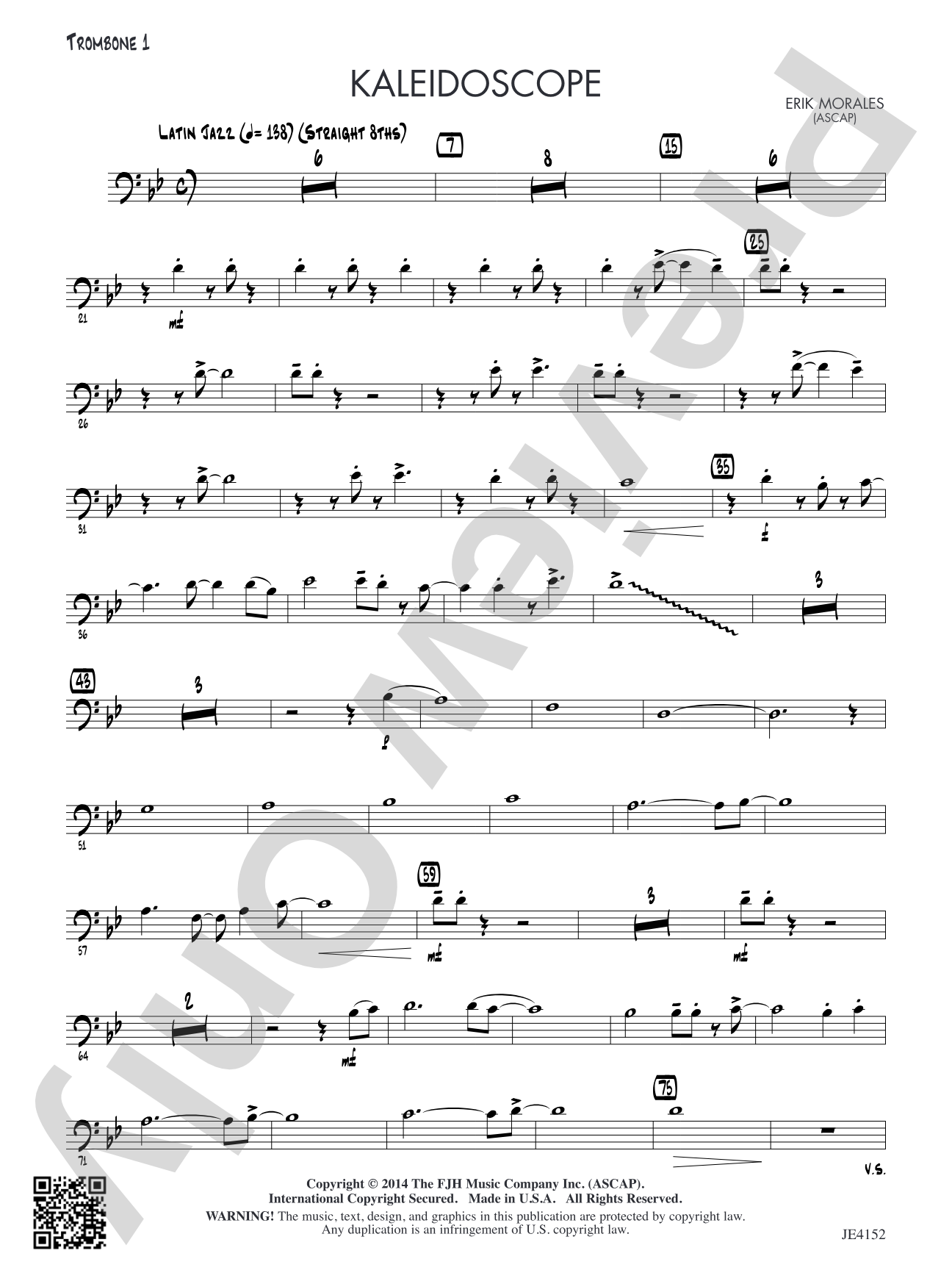 Kaleidoscope: Trombone 1