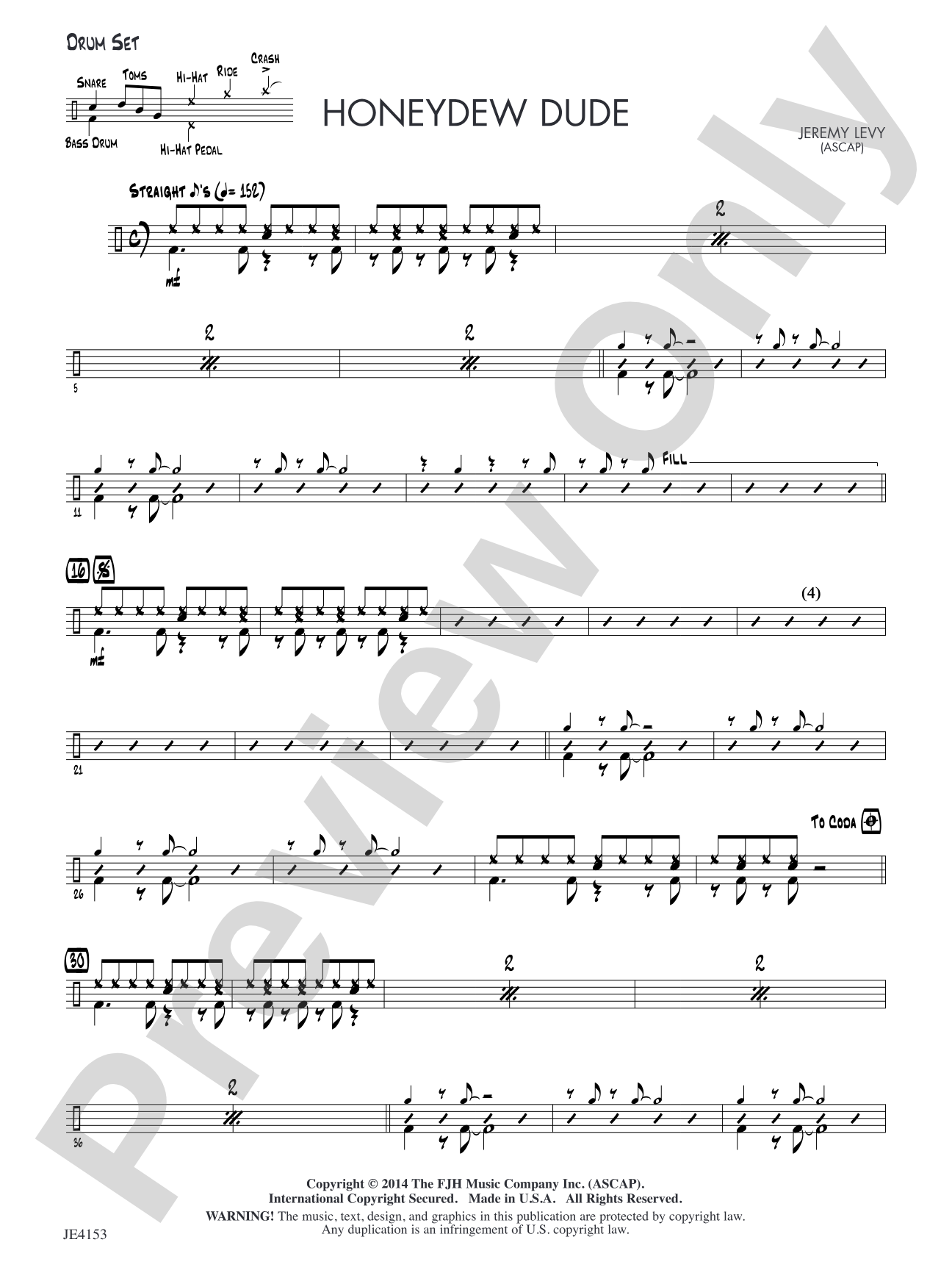 Honeydew Dude: Drum Set