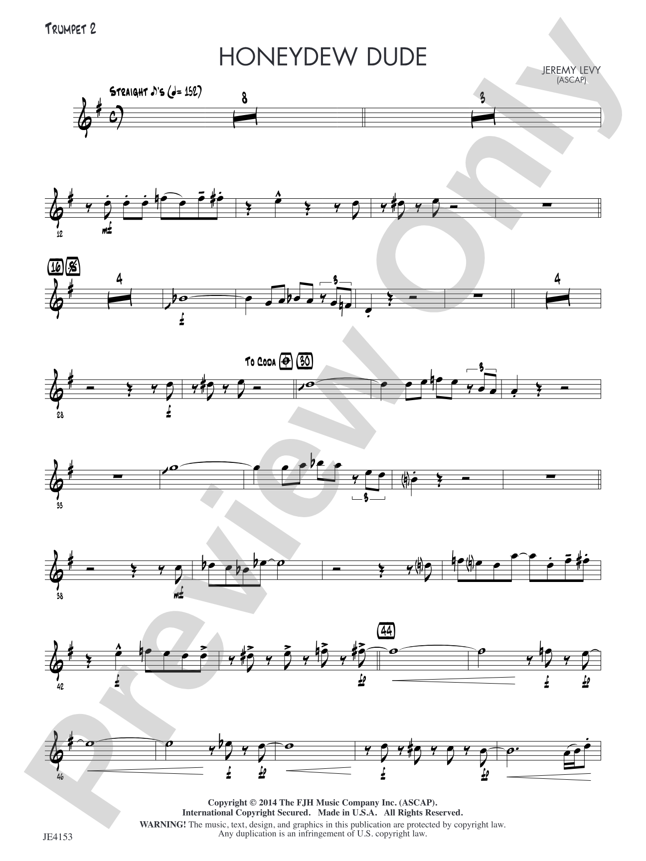 Honeydew Dude: Trumpet 2