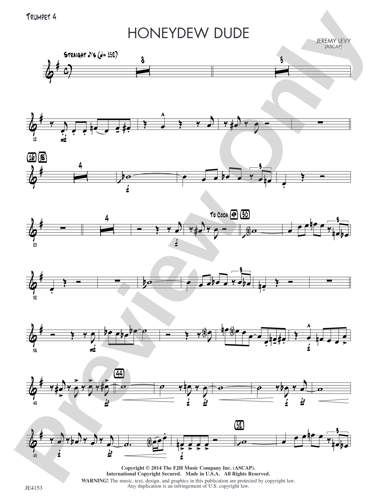 Honeydew Dude: Trumpet 4