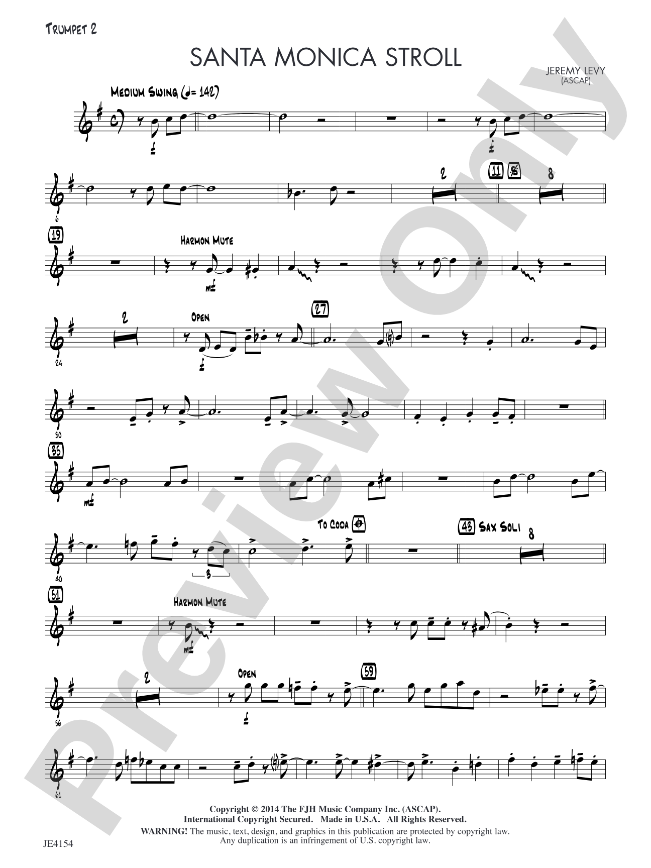 Santa Monica Stroll: Trumpet 2