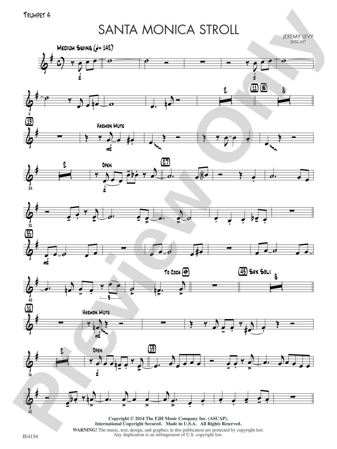 Santa Monica Stroll: Trumpet 4