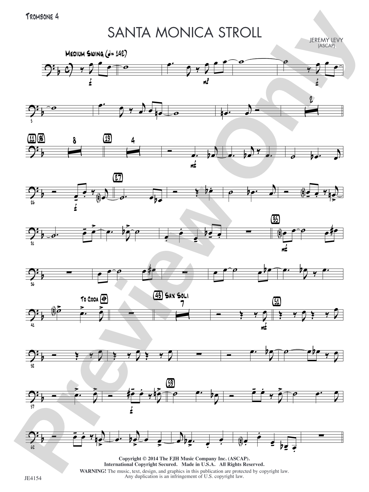 Santa Monica Stroll: Trombone 4