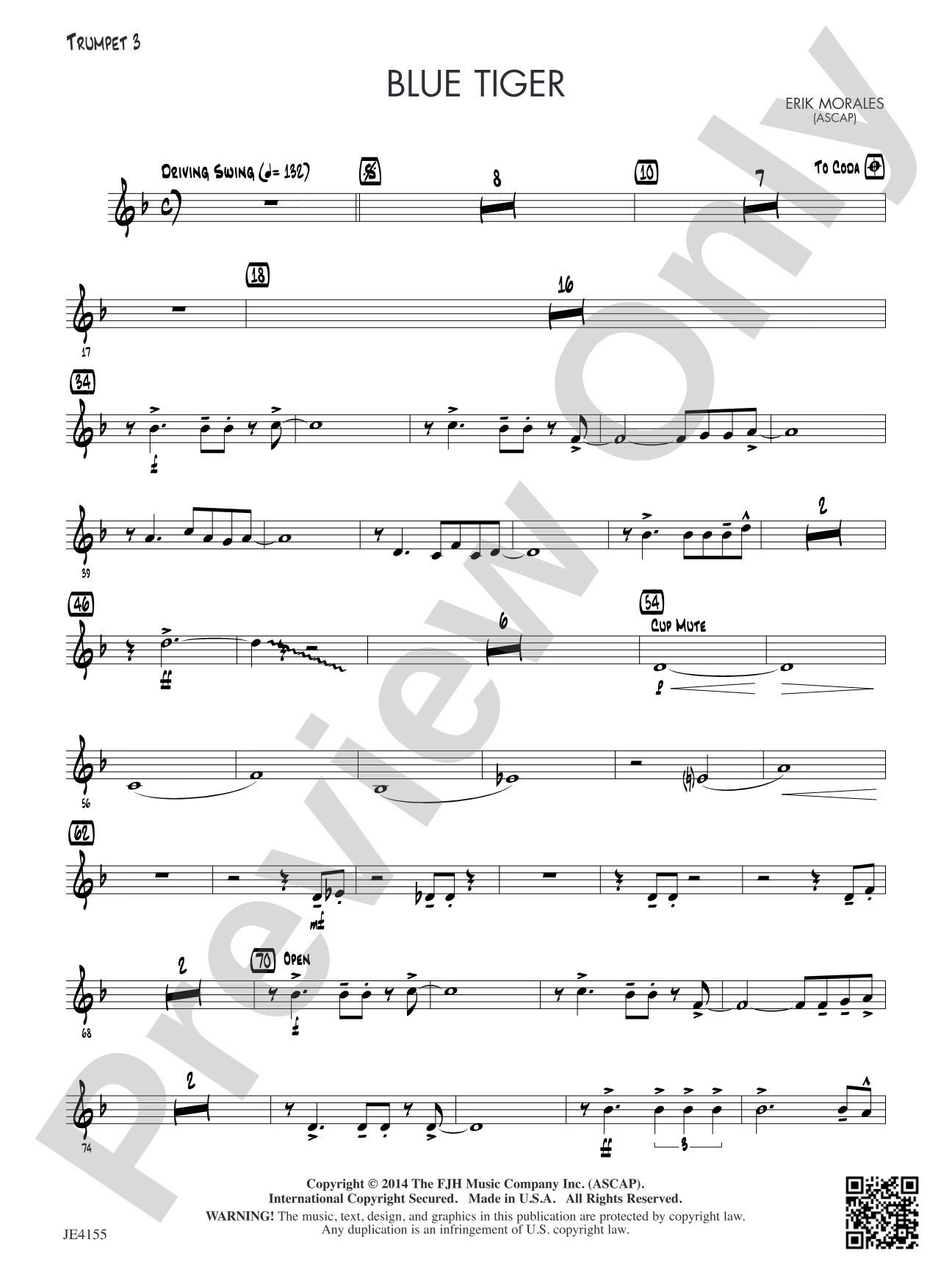Blue Tiger: Trumpet 3