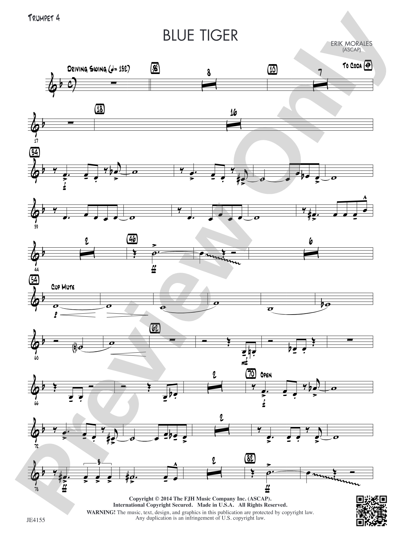 Blue Tiger: Trumpet 4