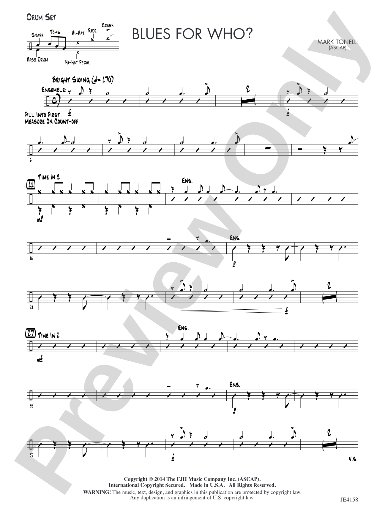 Blues for Who?: Drum Set