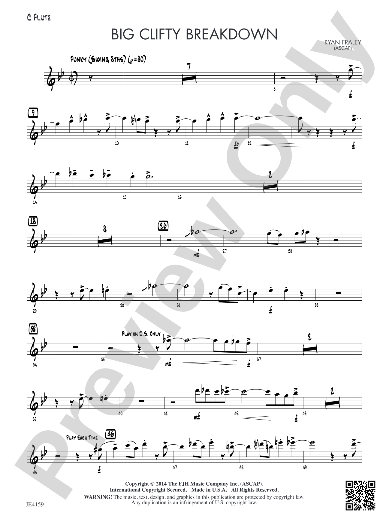 Big Clifty Breakdown: Alternate C Flute