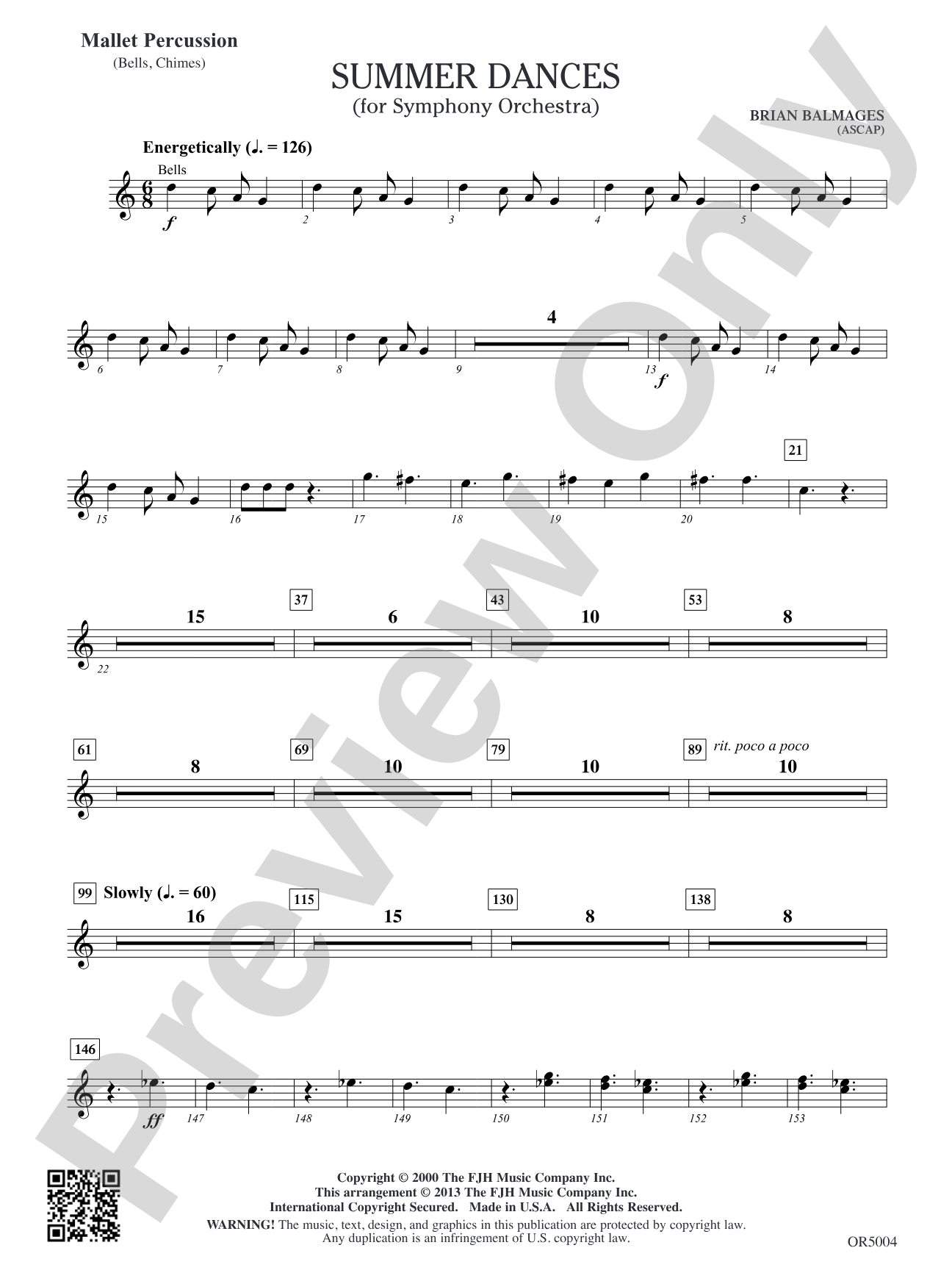 Summer Dances: Mallet Percussion