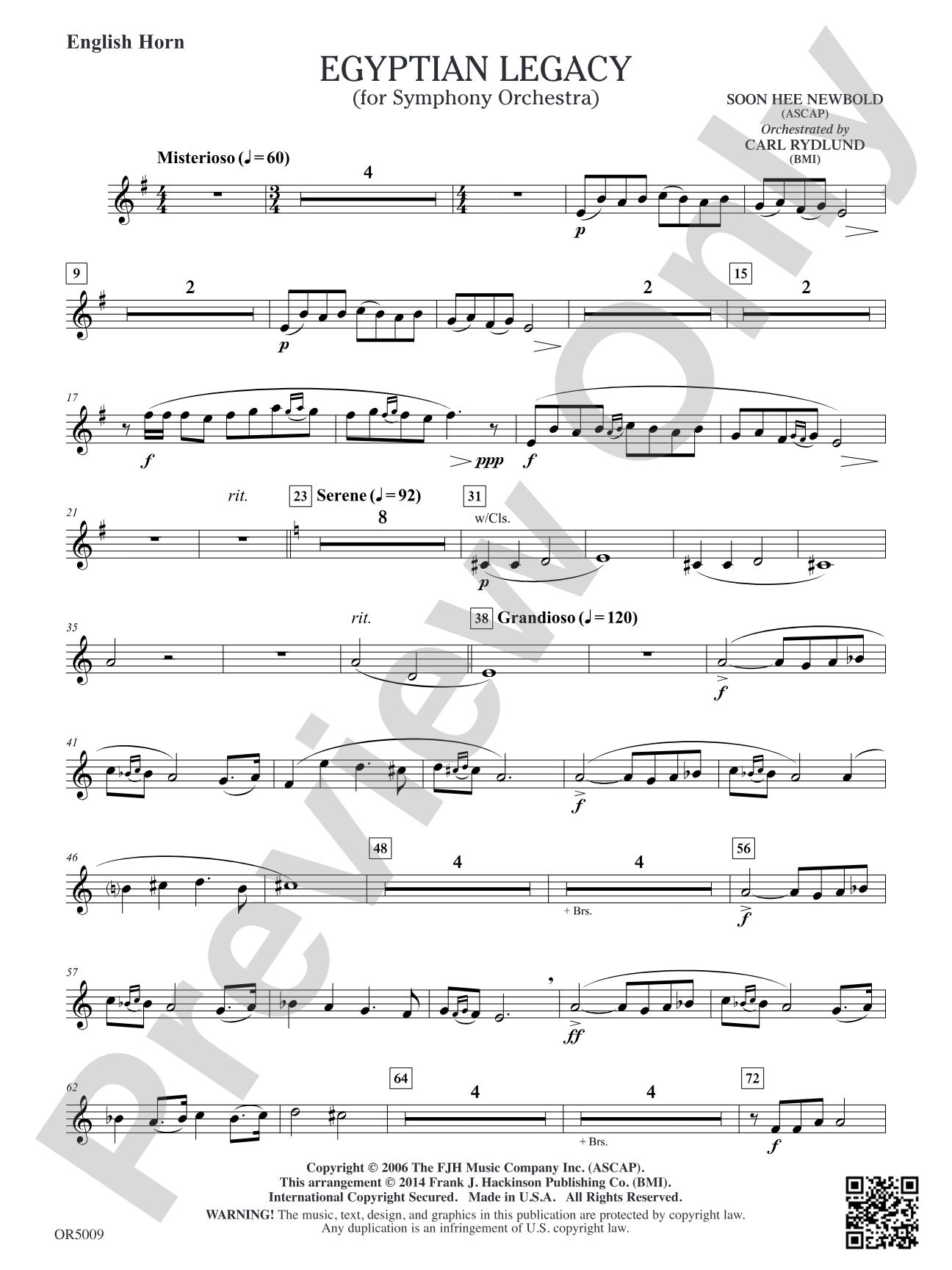 Egyptian Legacy: English Horn