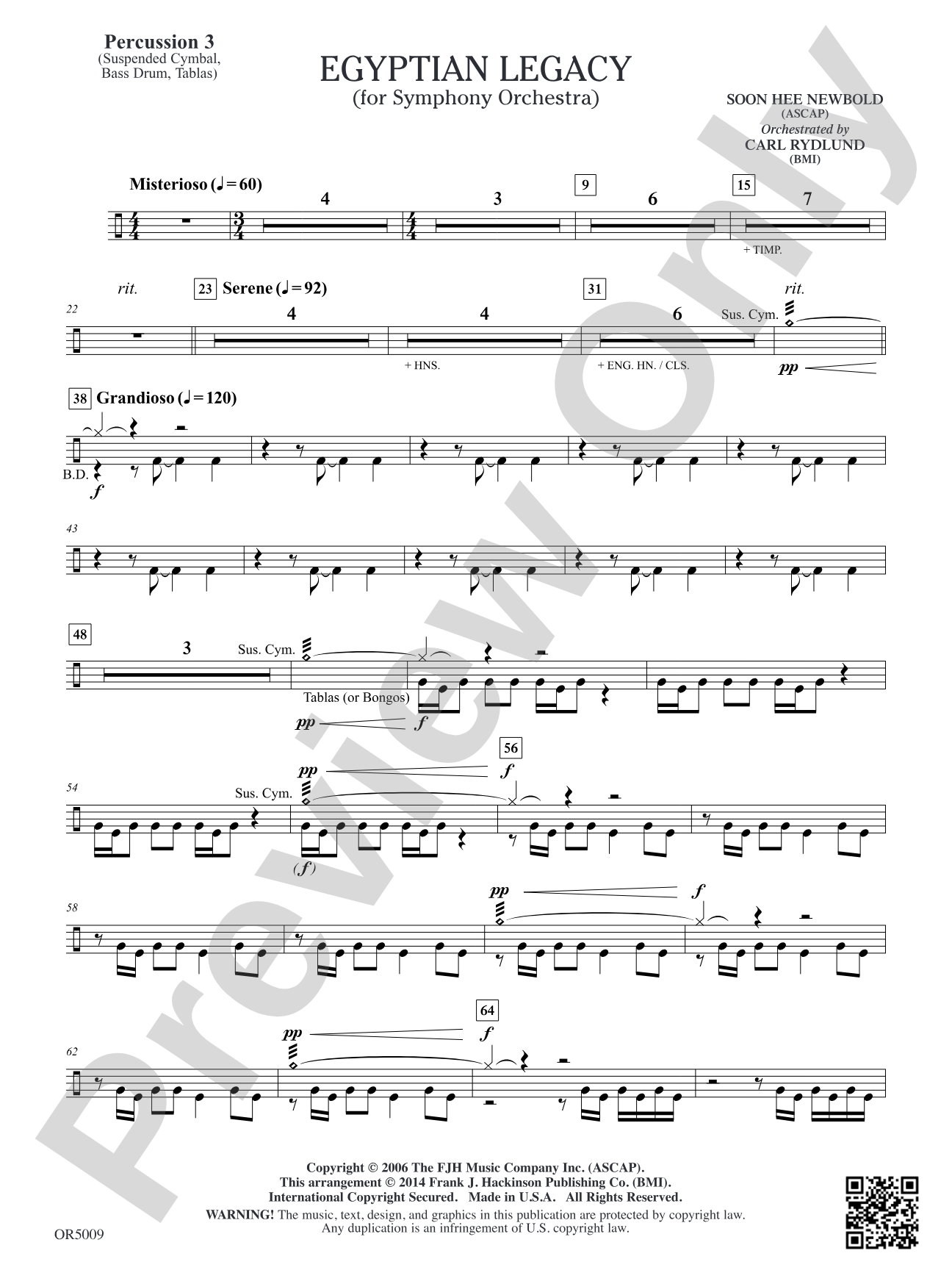 Egyptian Legacy: Percussion 3