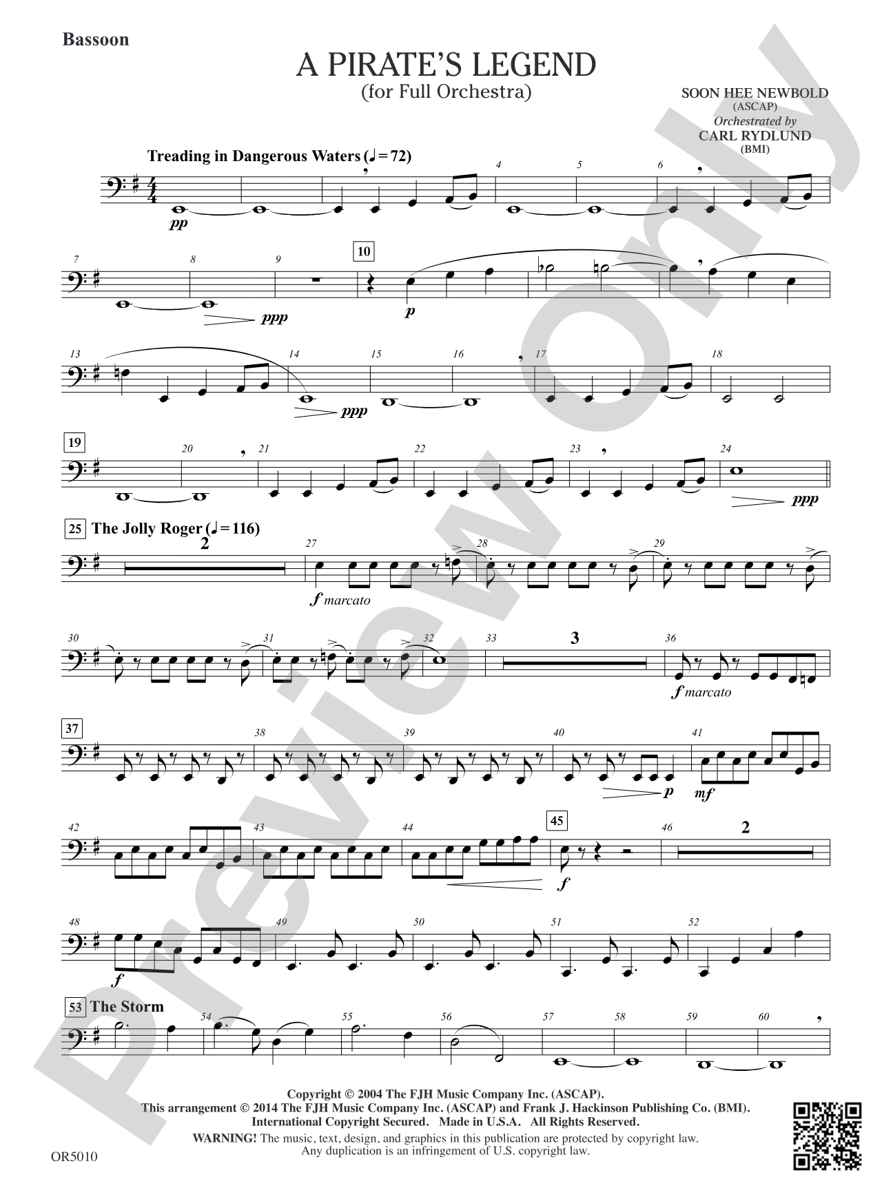 A Pirate's Legend: Bassoon