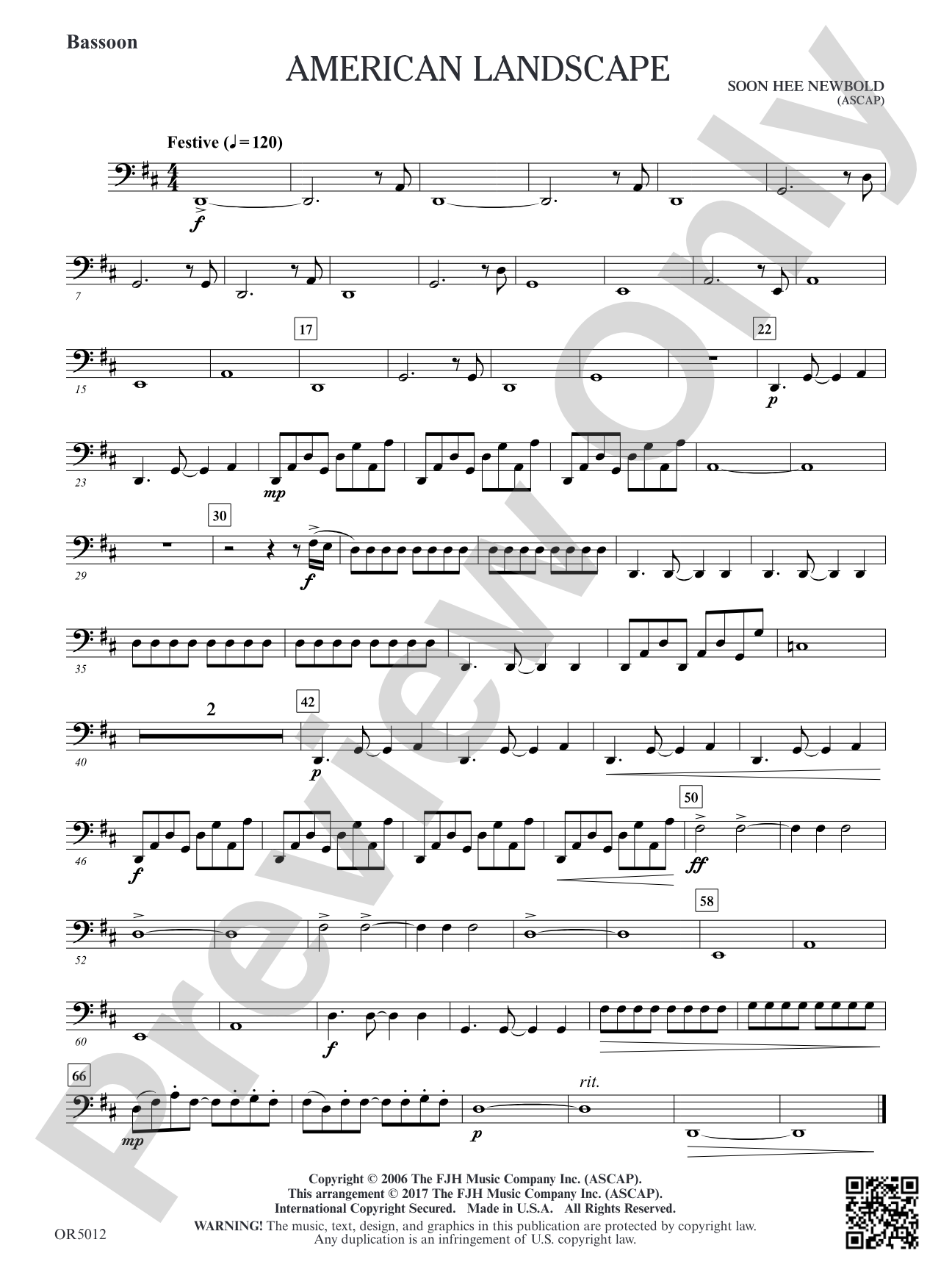 American Landscape: Bassoon