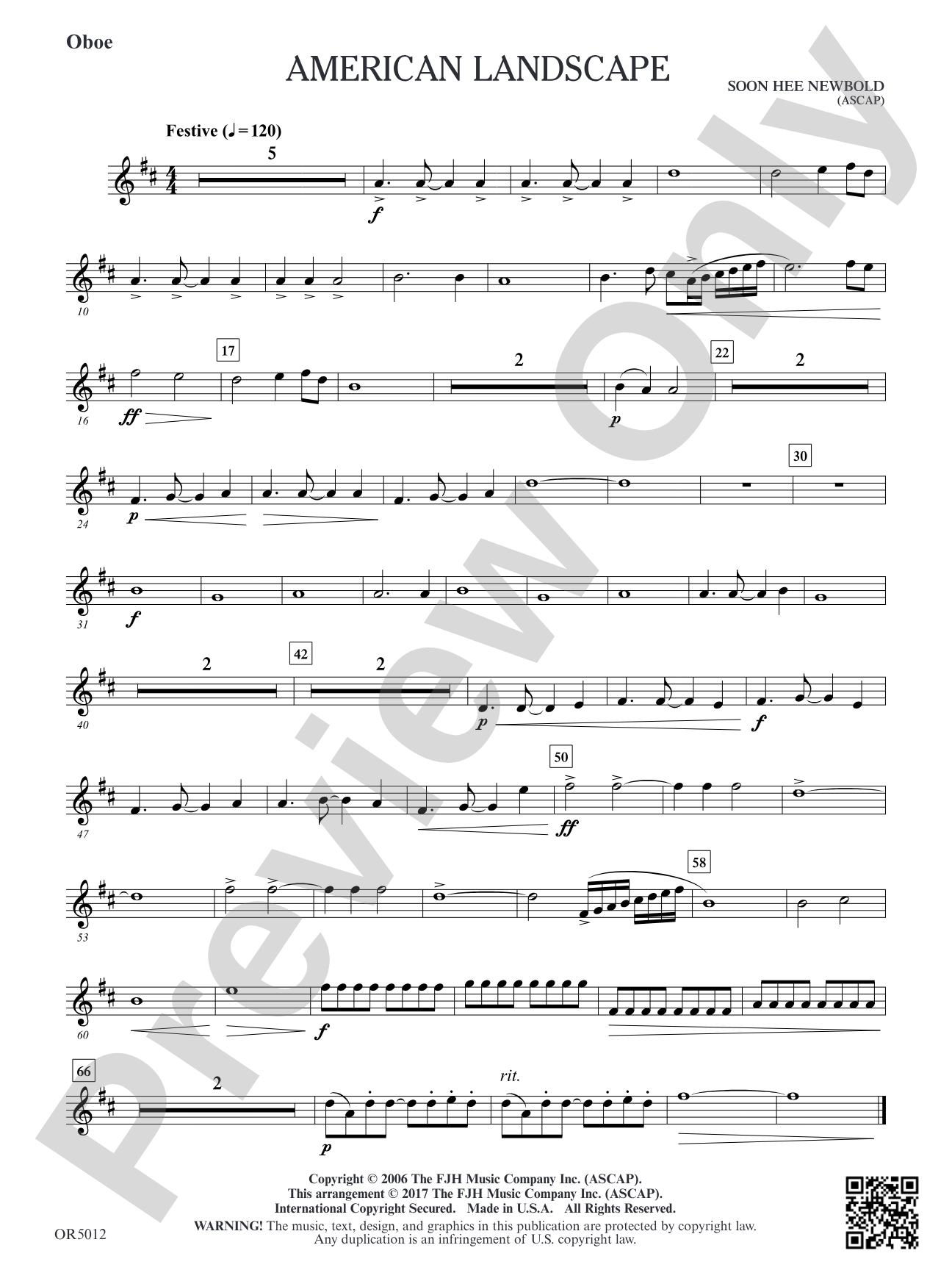 American Landscape: Oboe