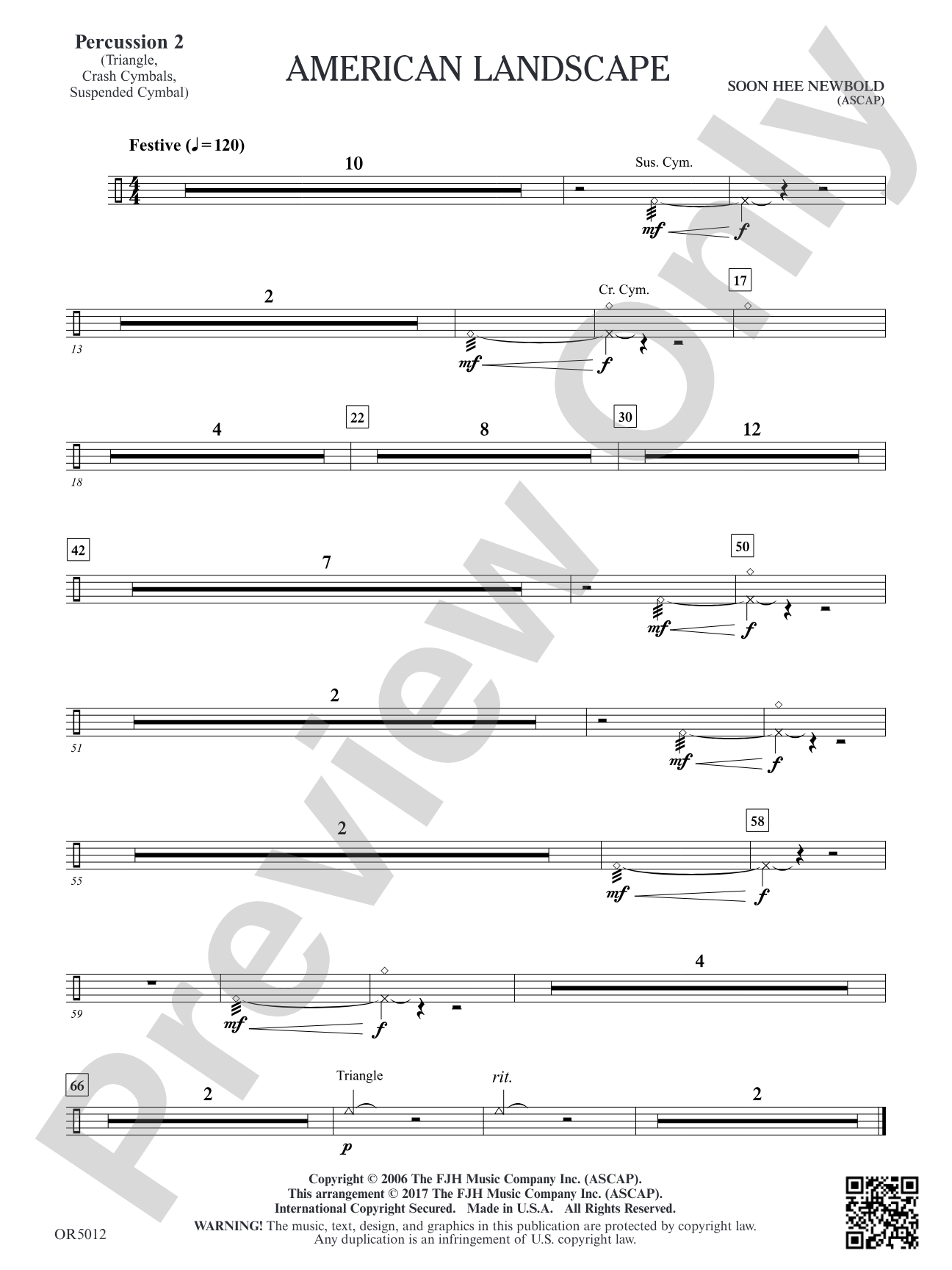 American Landscape: Percussion 2