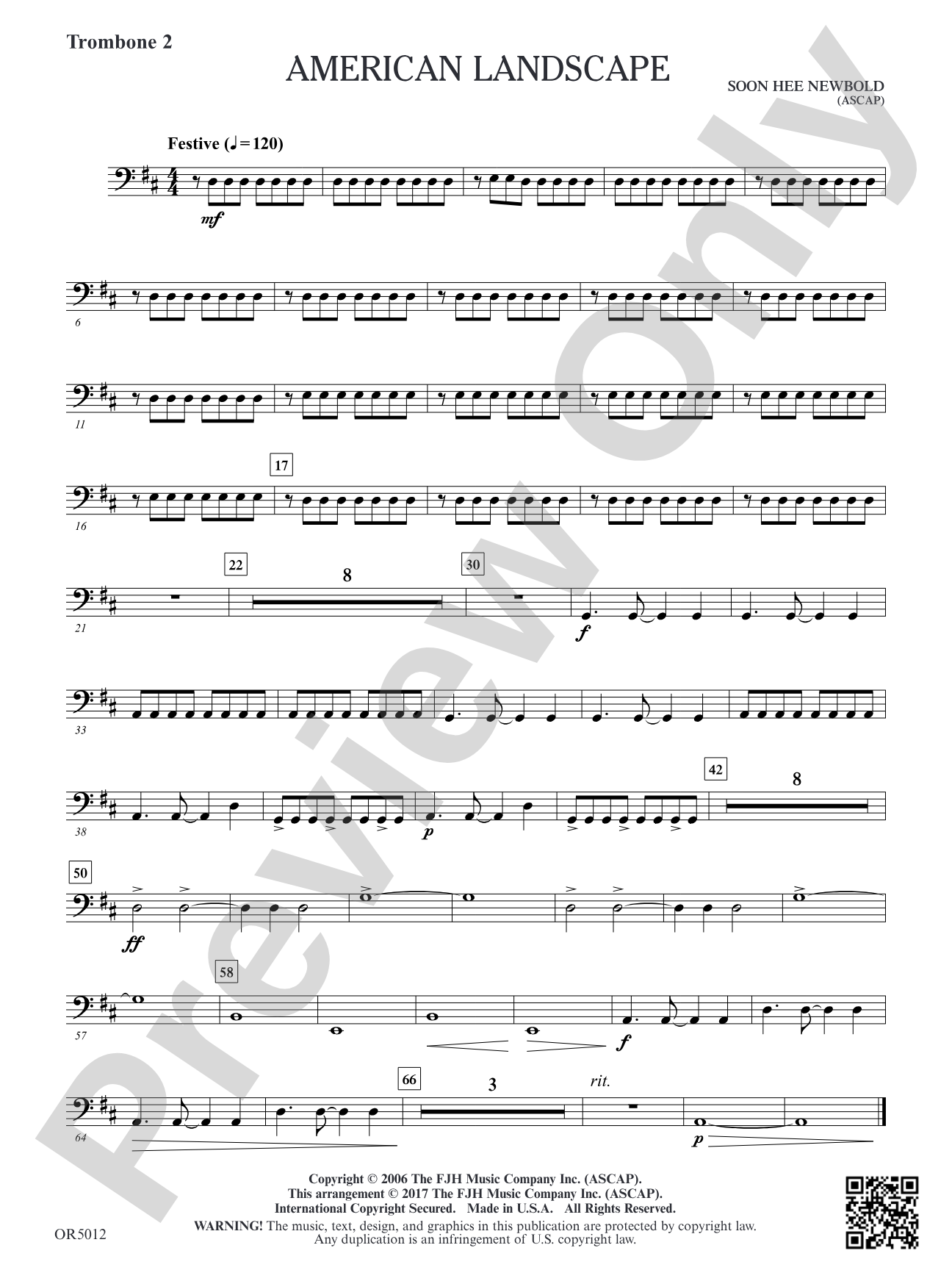 American Landscape: Trombone 2