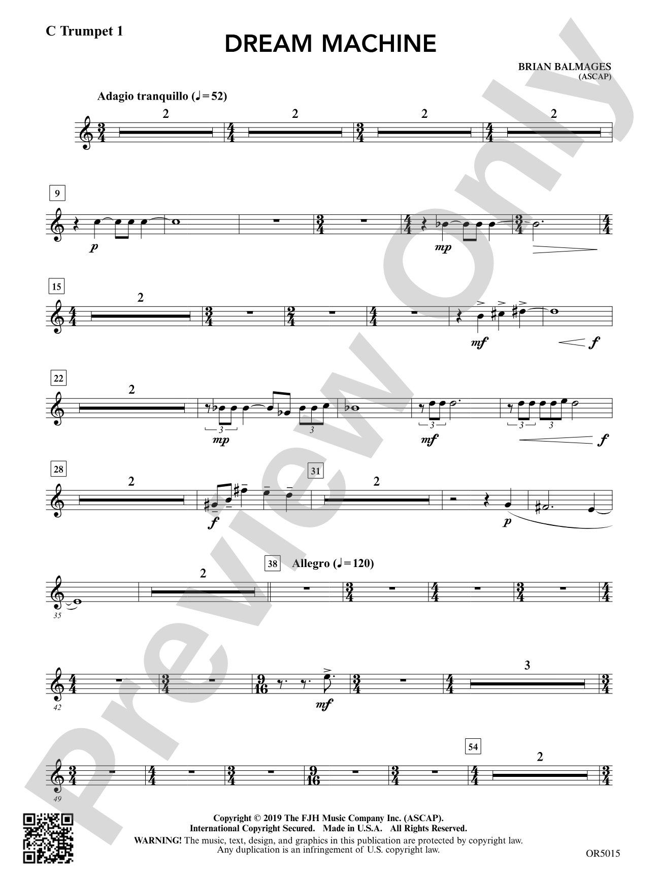 Dream Machine: C Trumpet 1