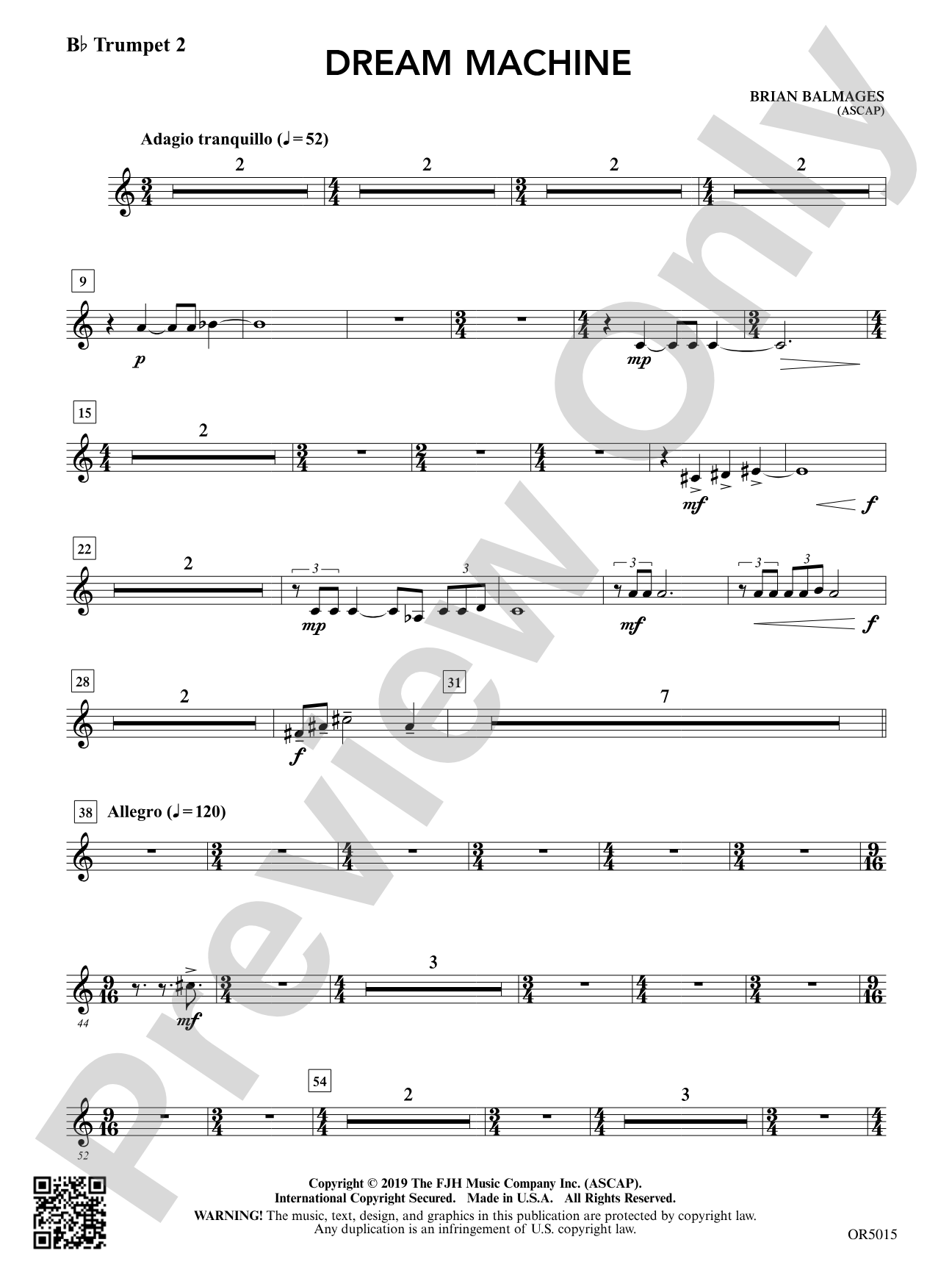 Dream Machine: B-flat Trumpet 2