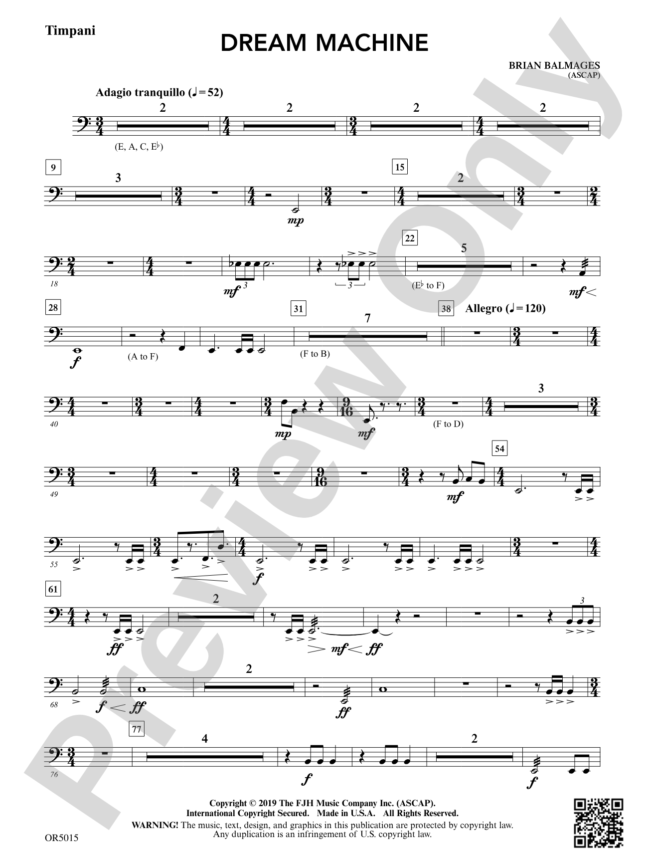 Dream Machine: Timpani