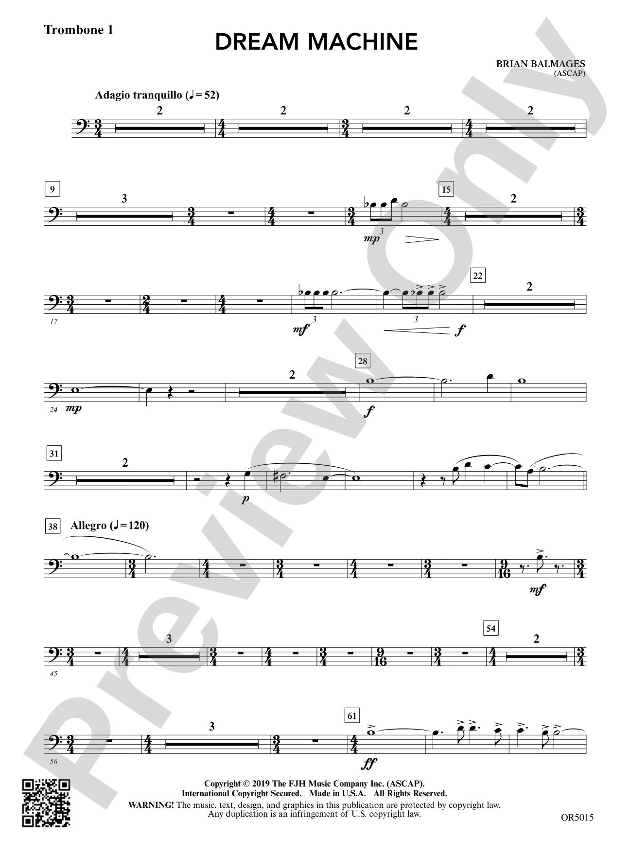 Dream Machine: Trombone 1