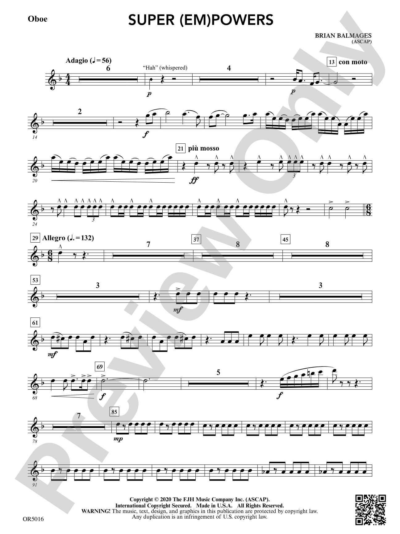 Super (Em)Powers: Oboe
