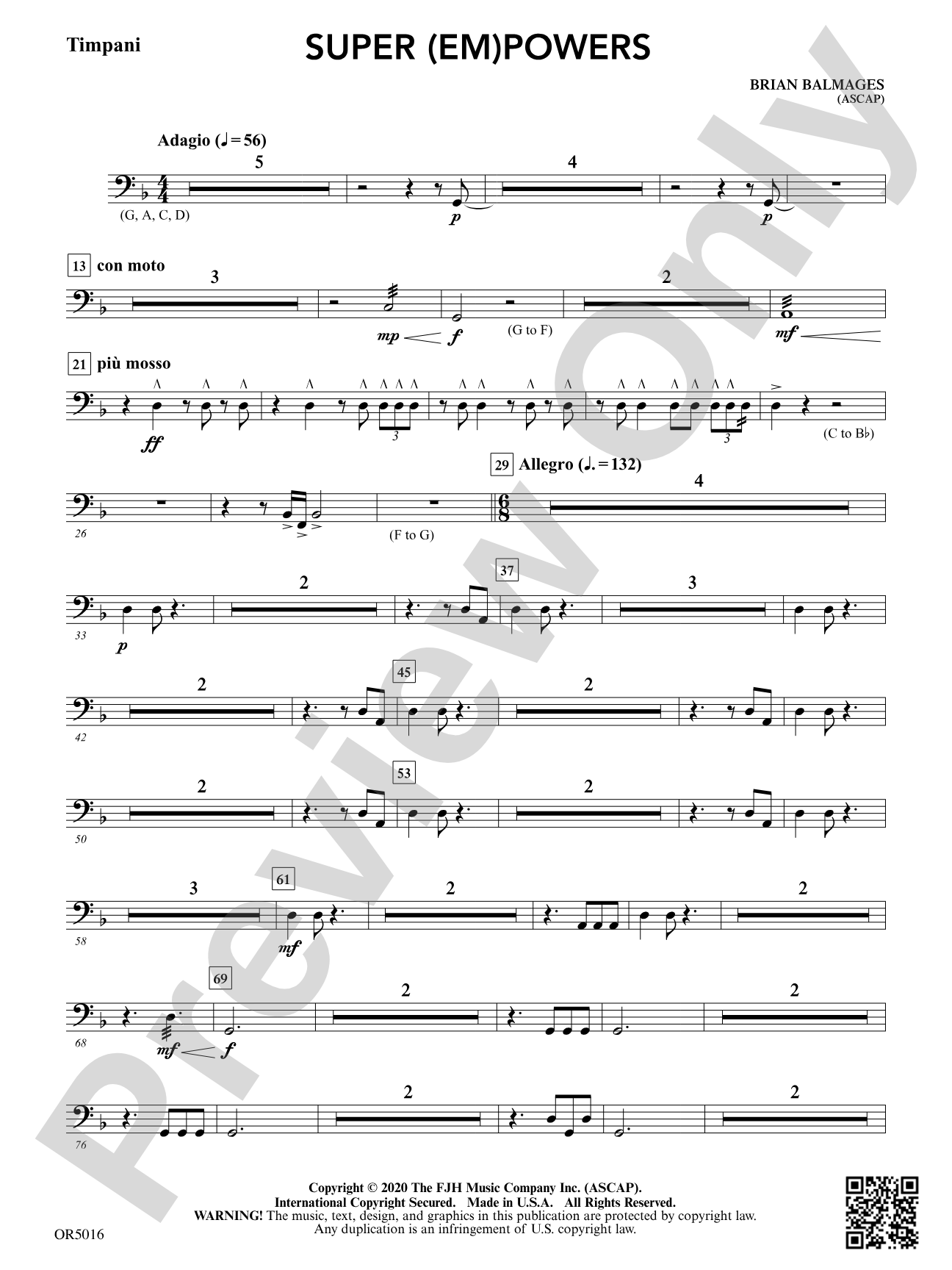 Super (Em)Powers: Timpani