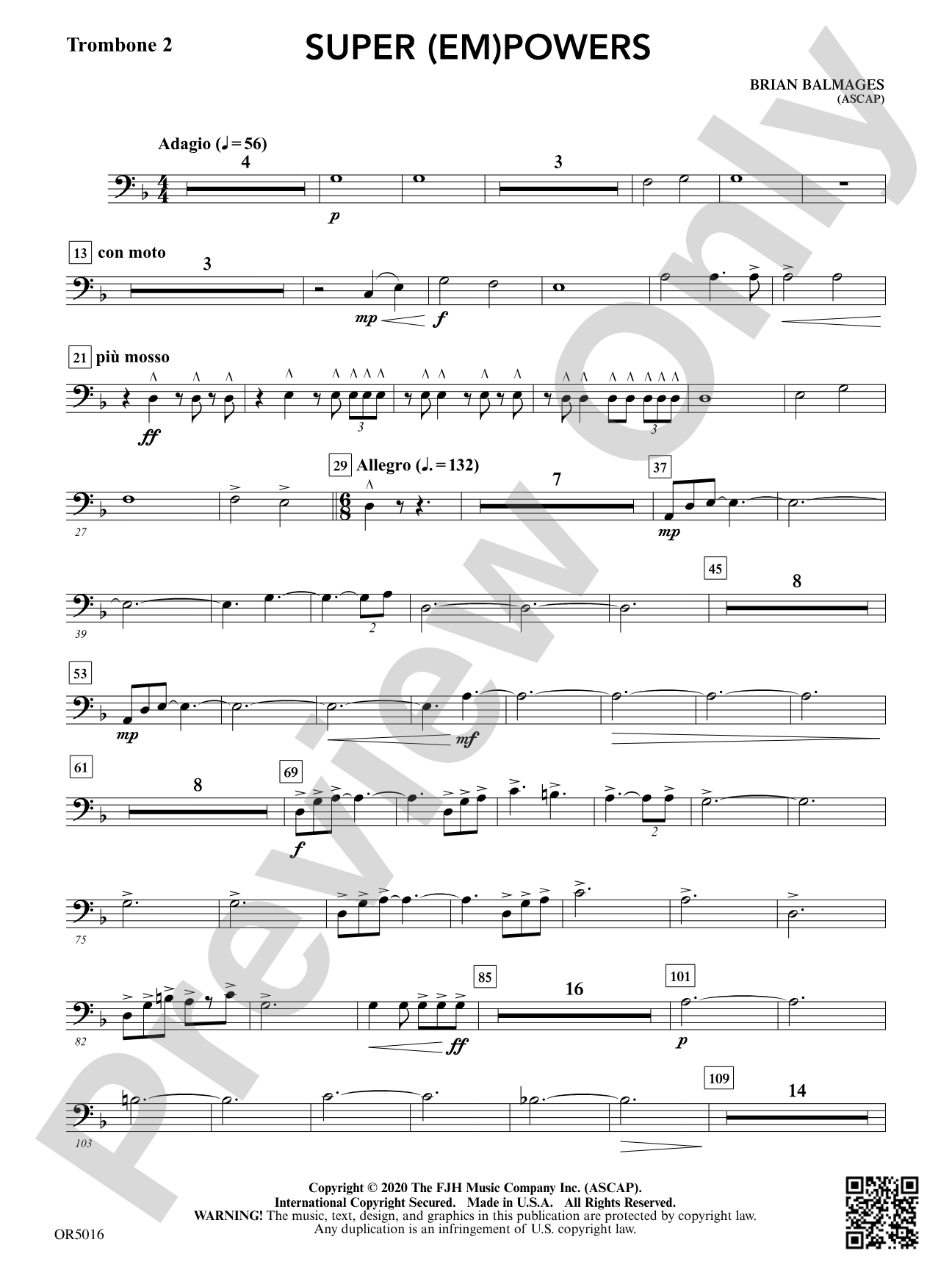 Super (Em)Powers: Trombone 2