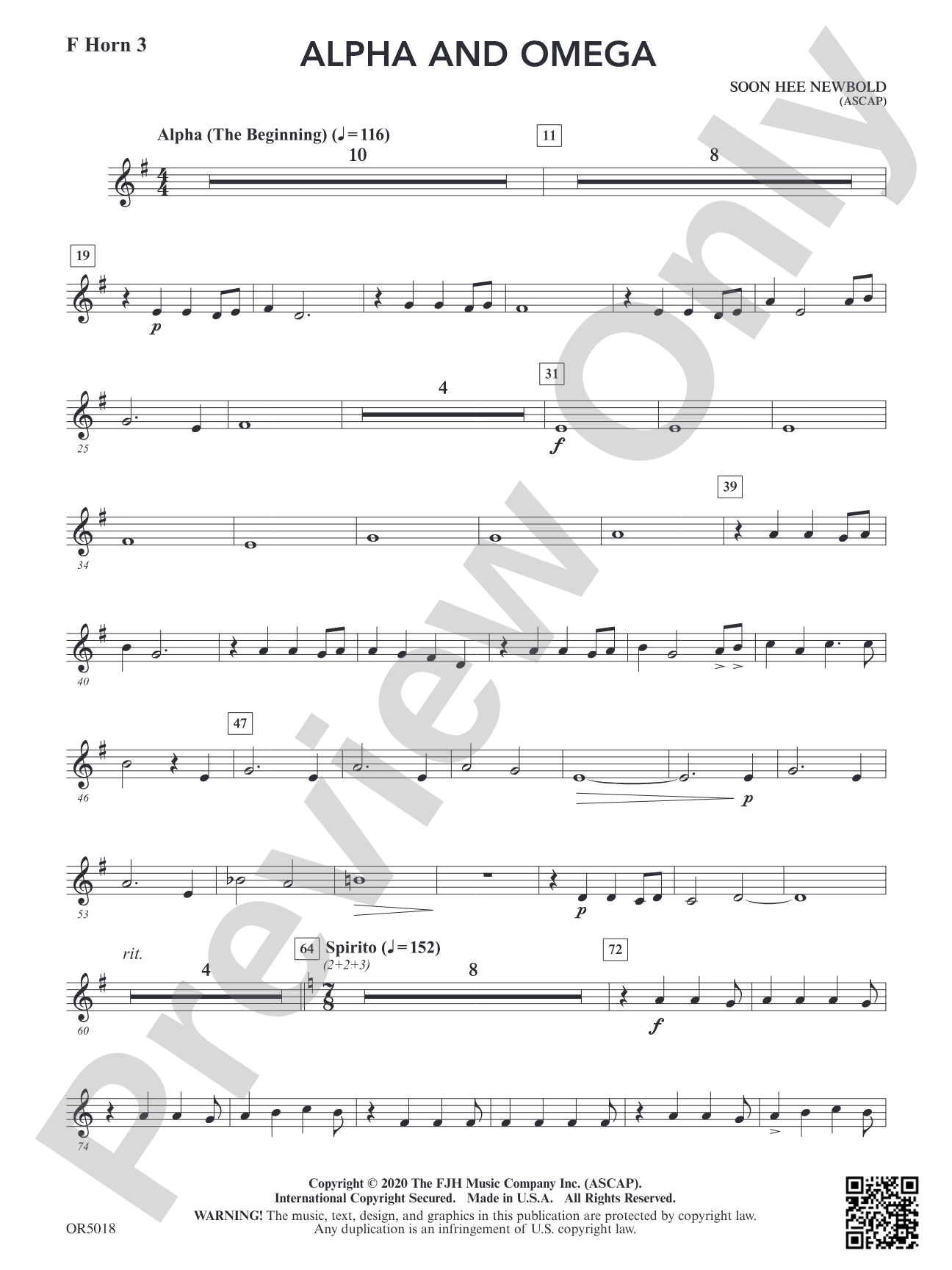 Alpha and Omega: F Horn 3
