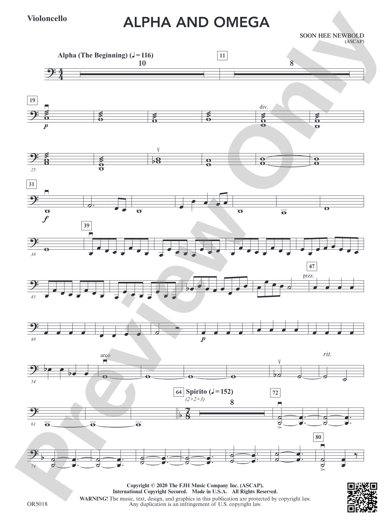 Alpha and Omega: Violoncello