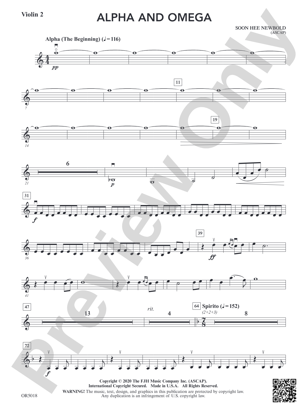 Alpha and Omega: Violin 2