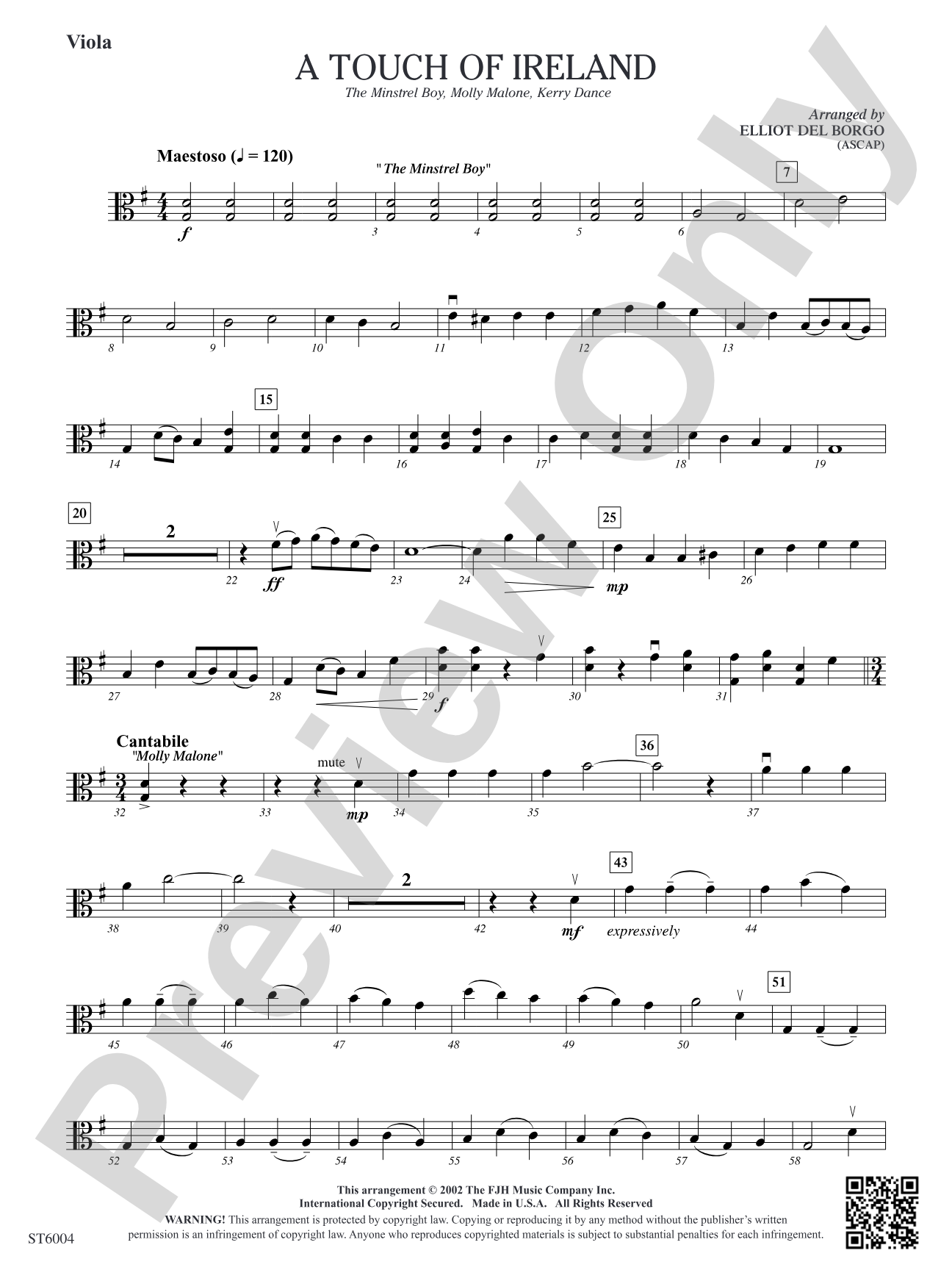 A Touch of Ireland: Viola