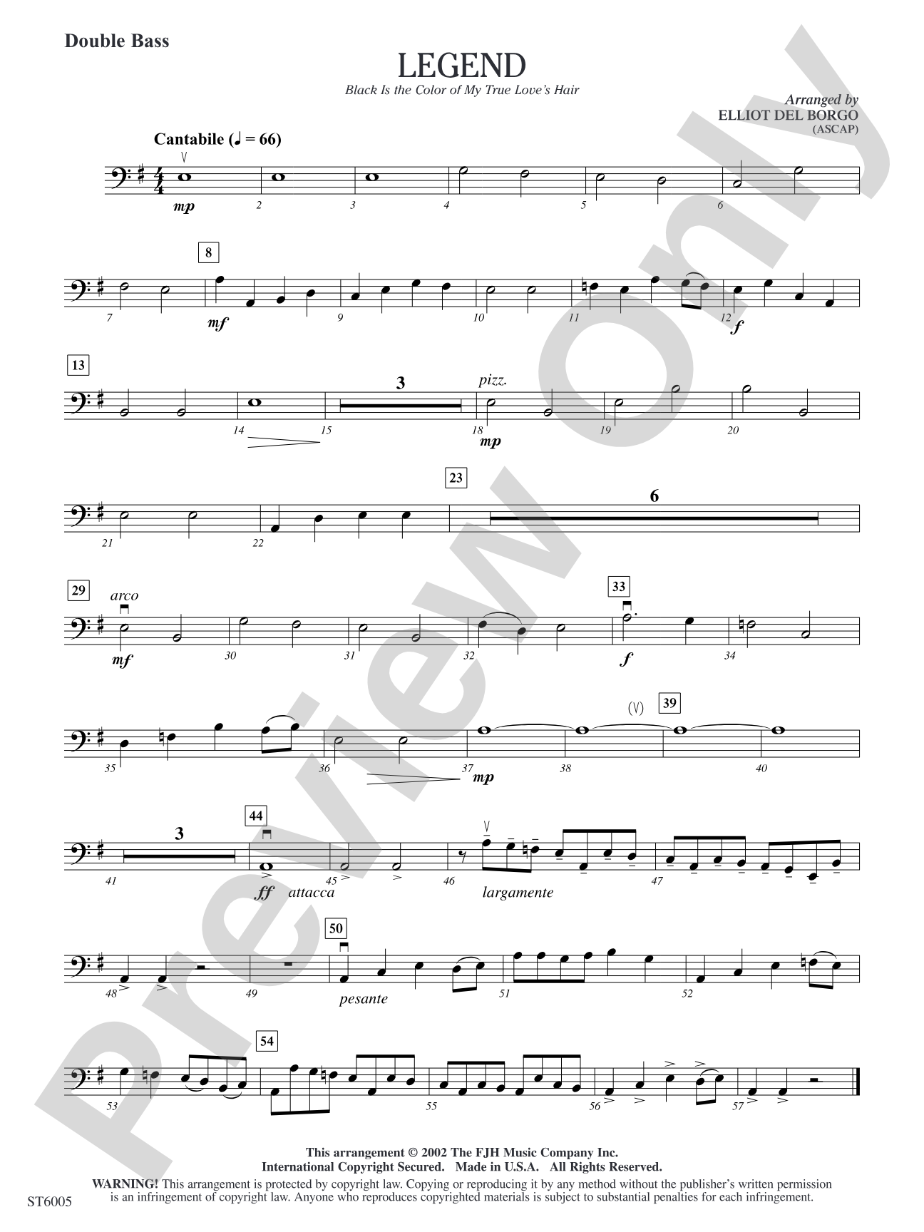 Legend: Double Bass