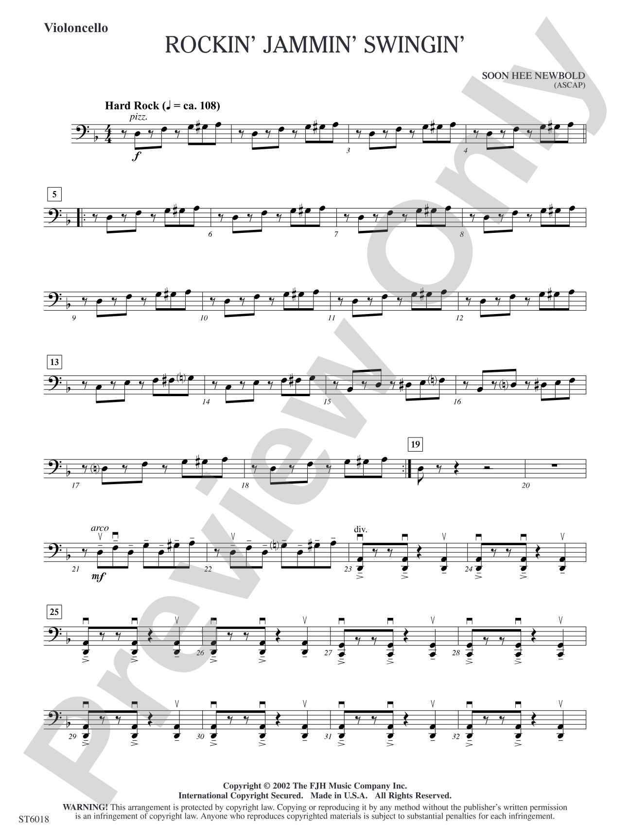 Rockin' Jammin' Swingin': Violoncello