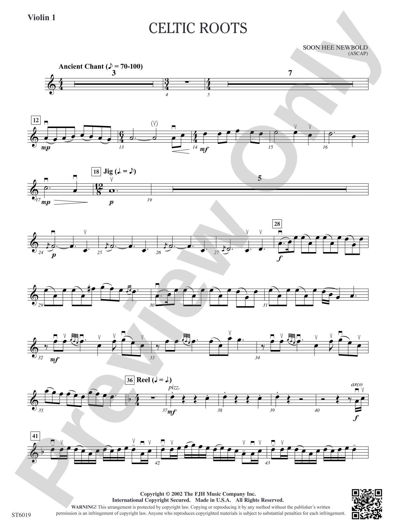 Celtic Roots: Violin 1