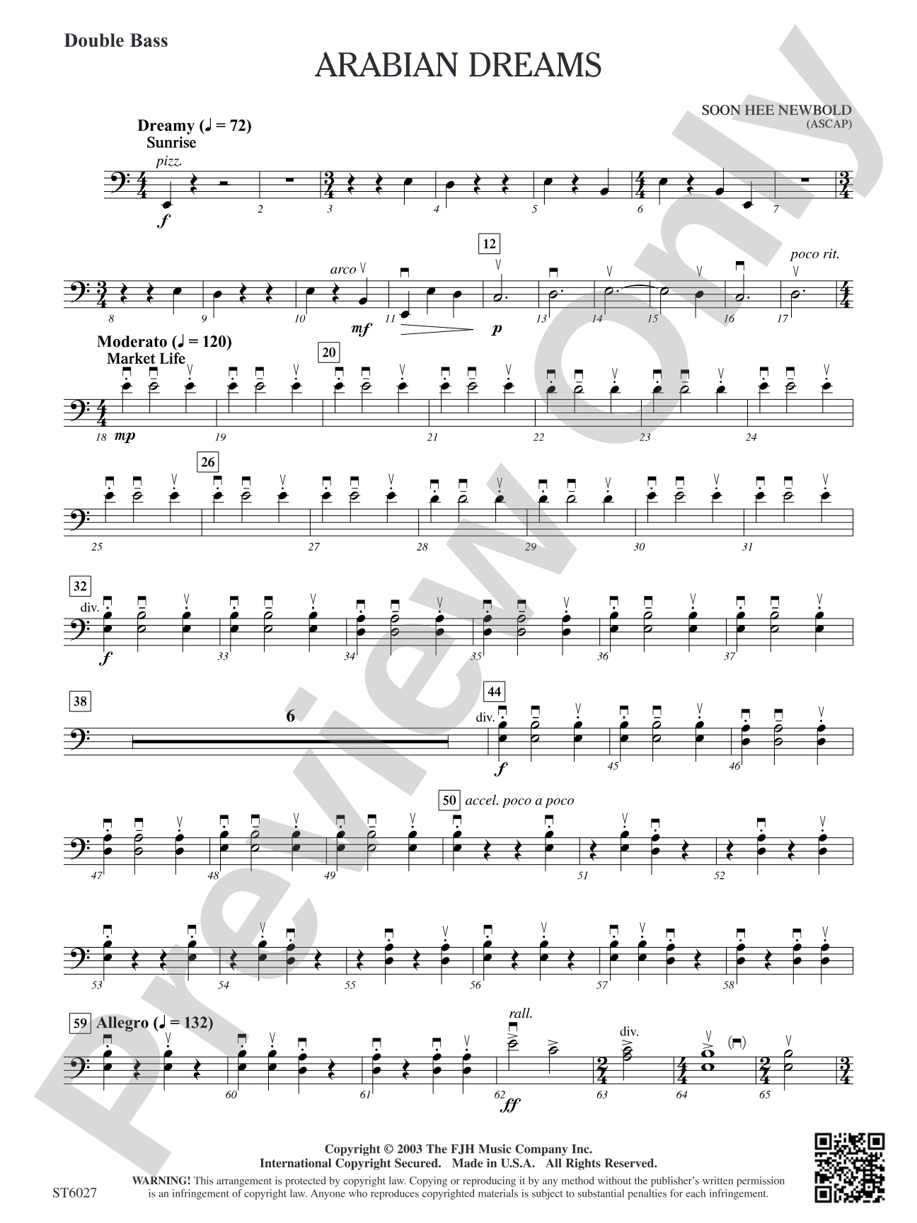 Arabian Dreams: Double Bass